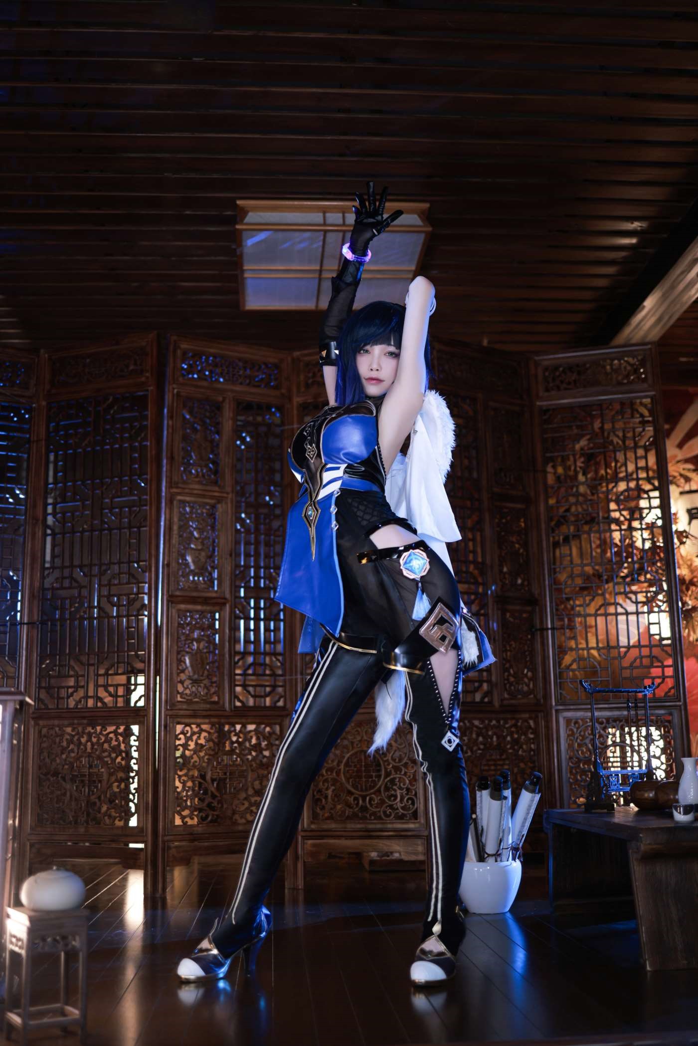 水淼aqua NO.117 原神 夜蘭[96P]插图5
