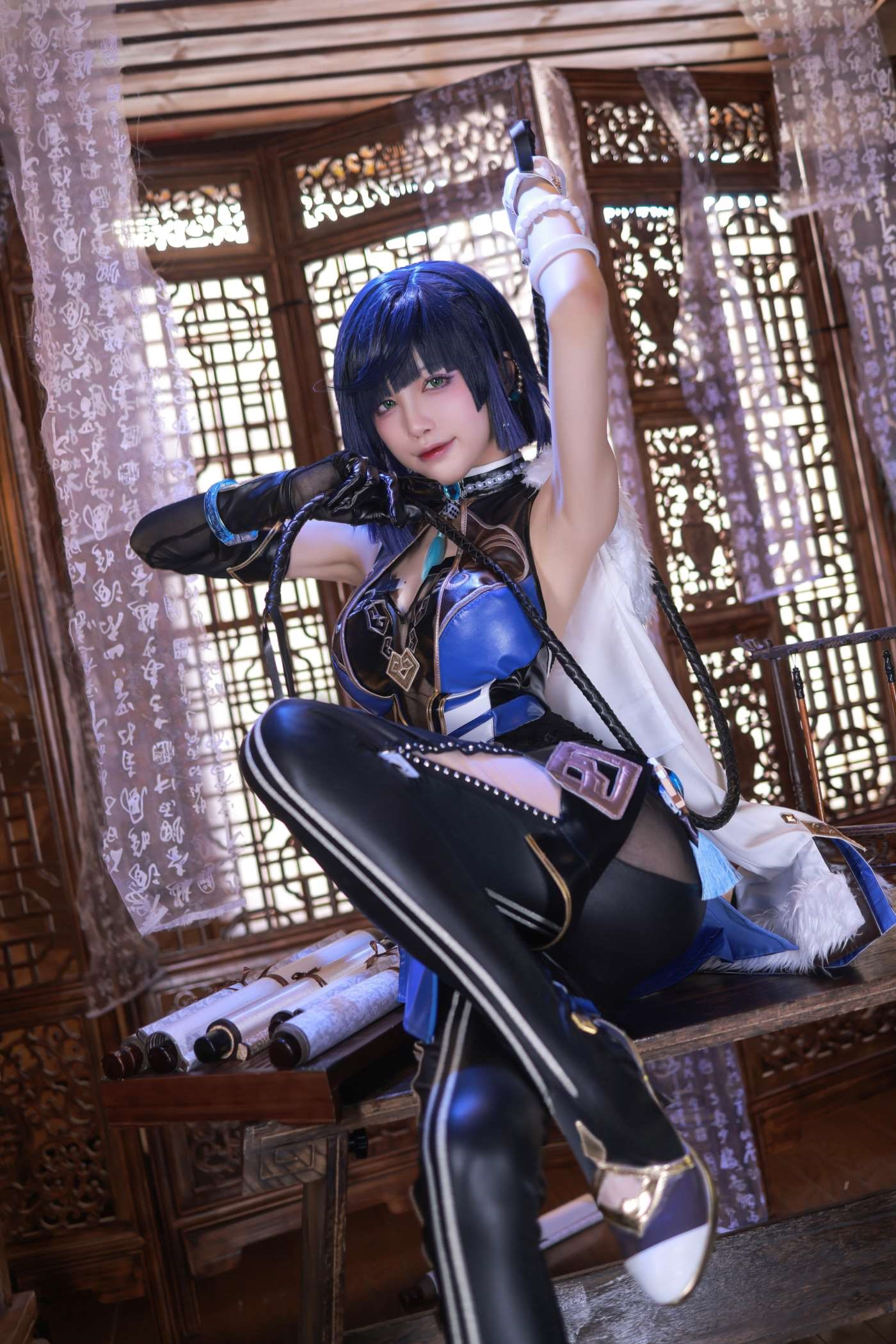 水淼aqua NO.117 原神 夜蘭[96P]插图3