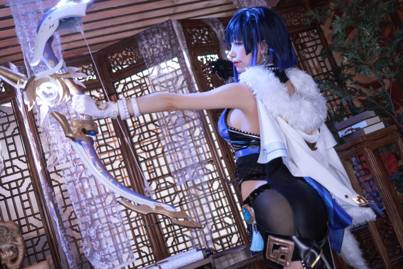 水淼aqua NO.117 原神 夜蘭[96P]插图4