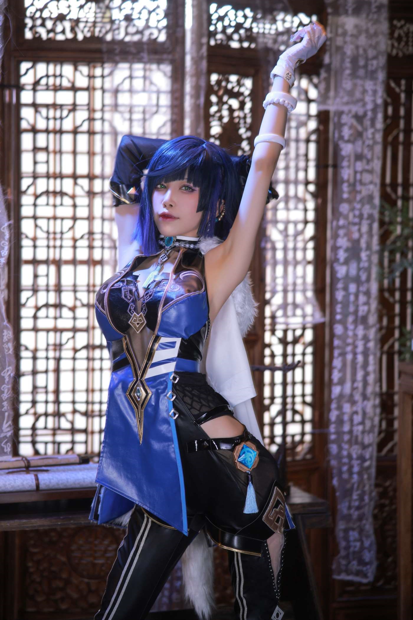 水淼aqua NO.117 原神 夜蘭[96P]插图5