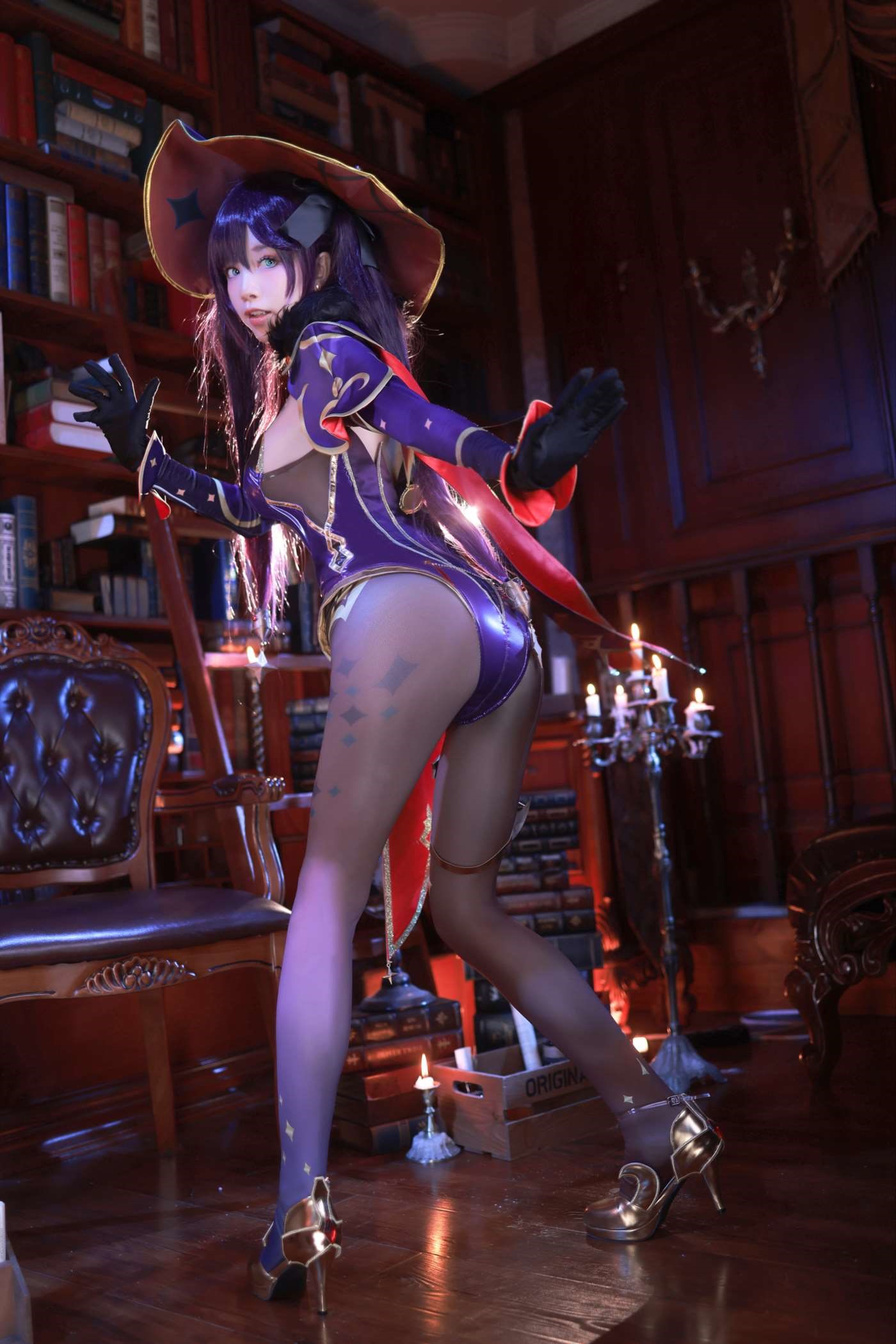水淼aqua NO.120 原神莫娜 [74P]插图1