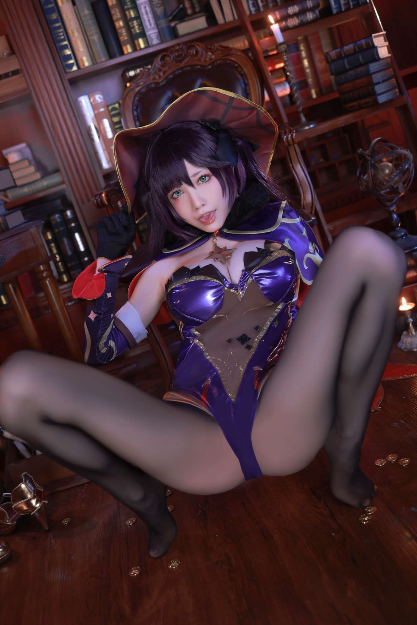 水淼aqua NO.120 原神莫娜 [74P]插图2