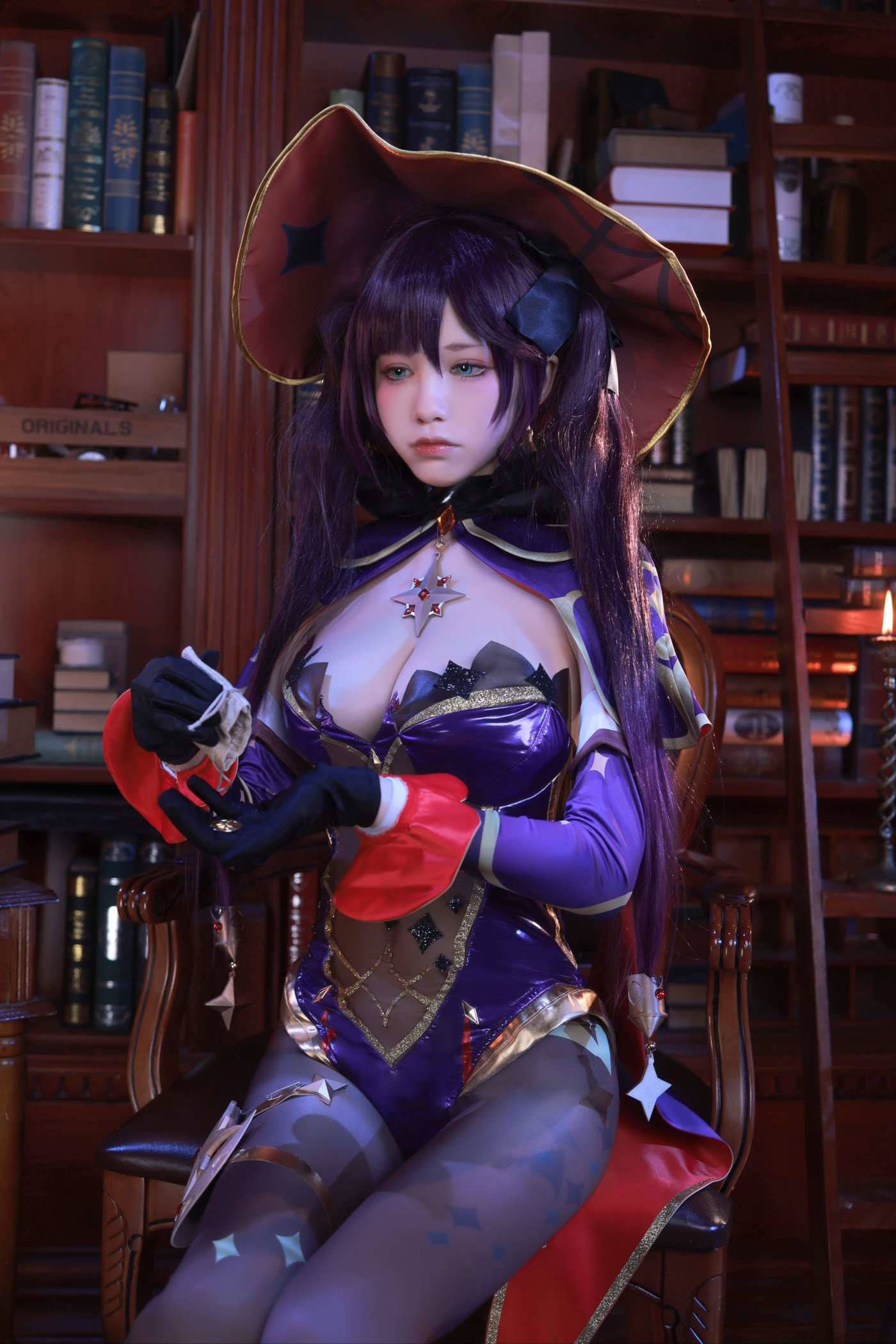 水淼aqua NO.120 原神莫娜 [74P]插图3