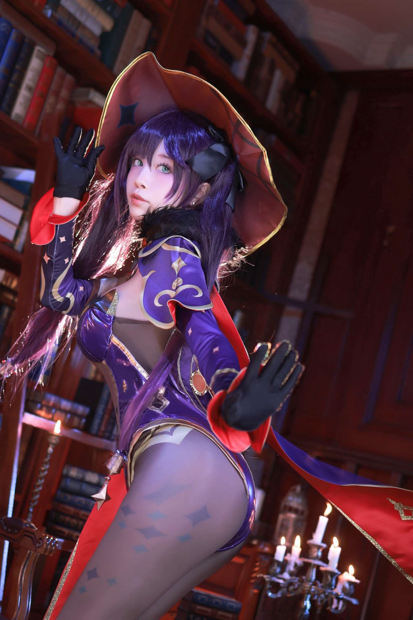 水淼aqua NO.120 原神莫娜 [74P]插图1