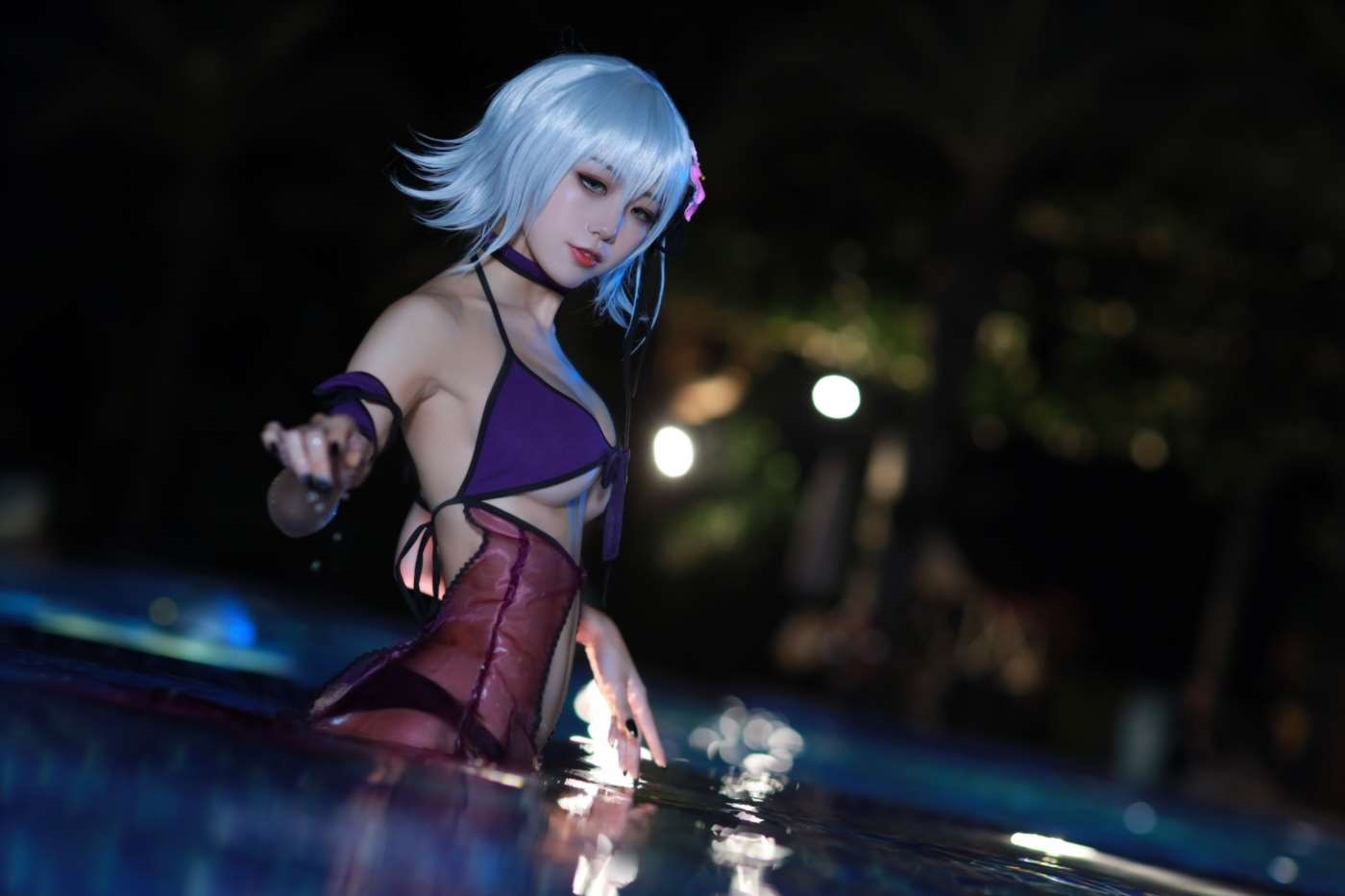 水淼aqua NO.068 贞德泳装[40P]插图9