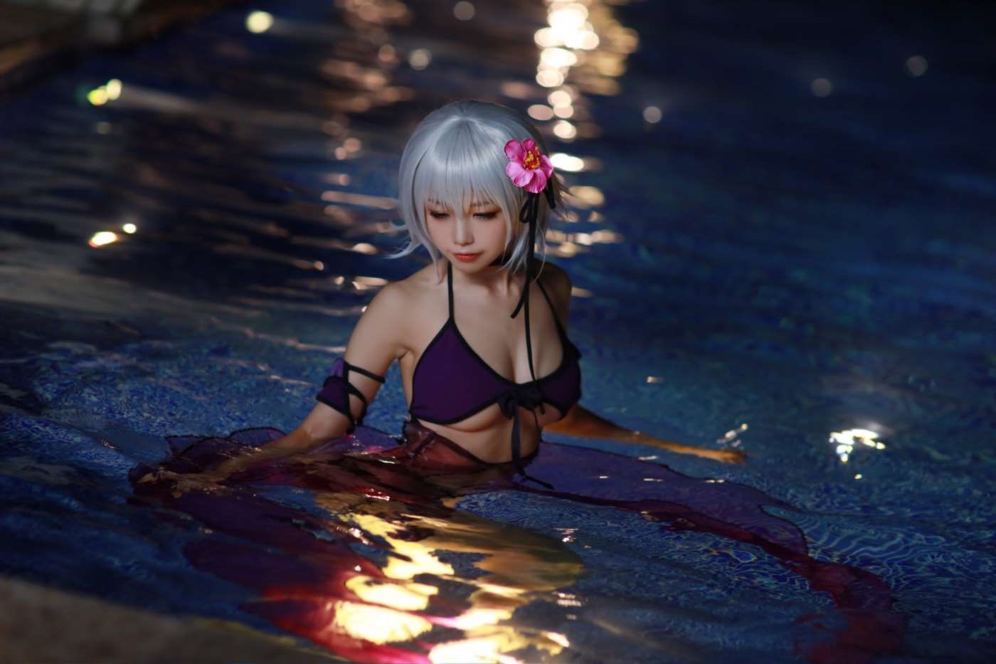 水淼aqua NO.068 贞德泳装[40P]插图3