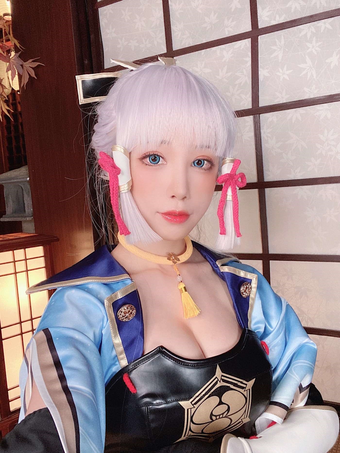 水淼aqua NO.099 神里绫华自拍[9P]插图6