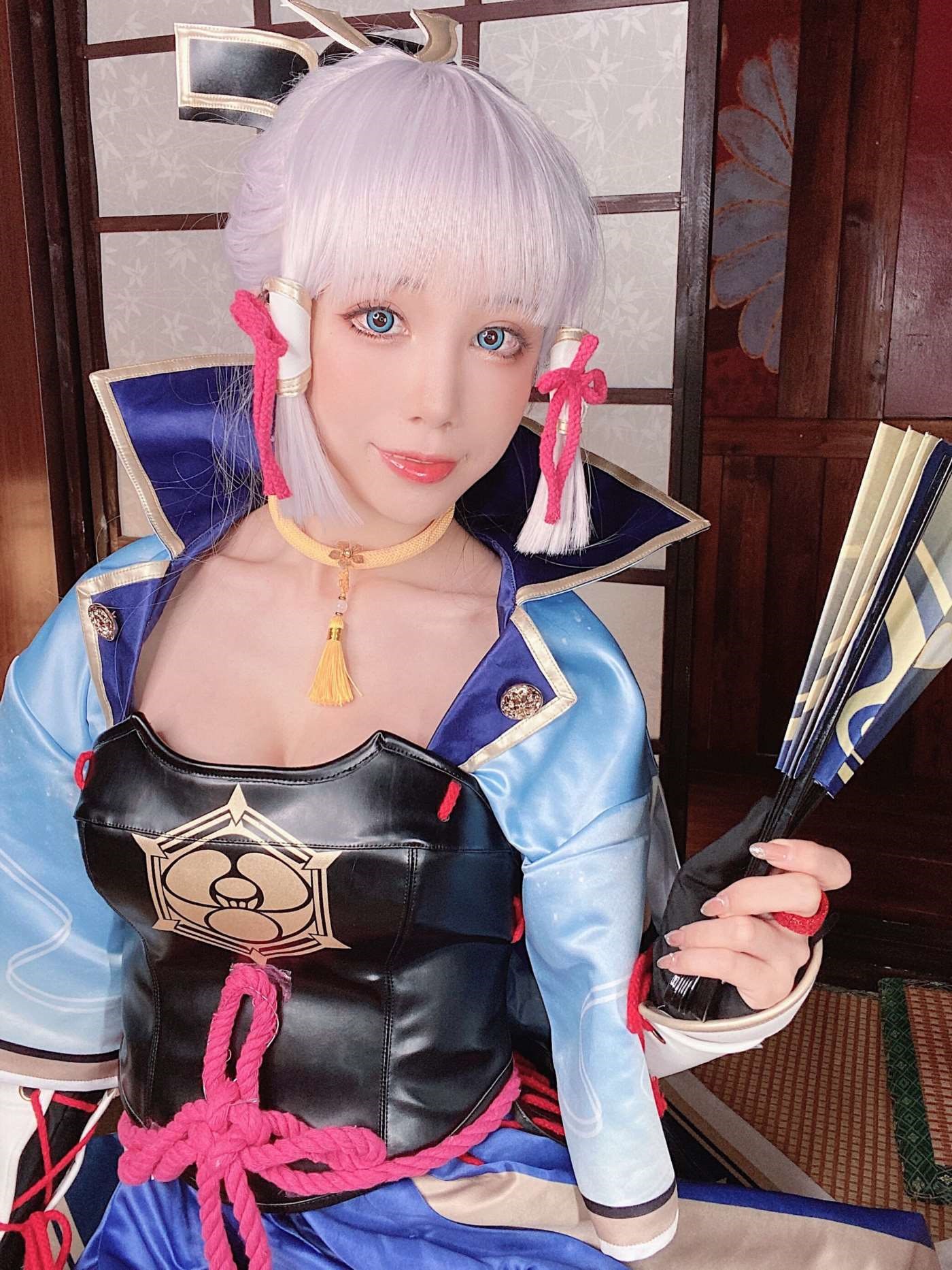 水淼aqua NO.099 神里绫华自拍[9P]插图9
