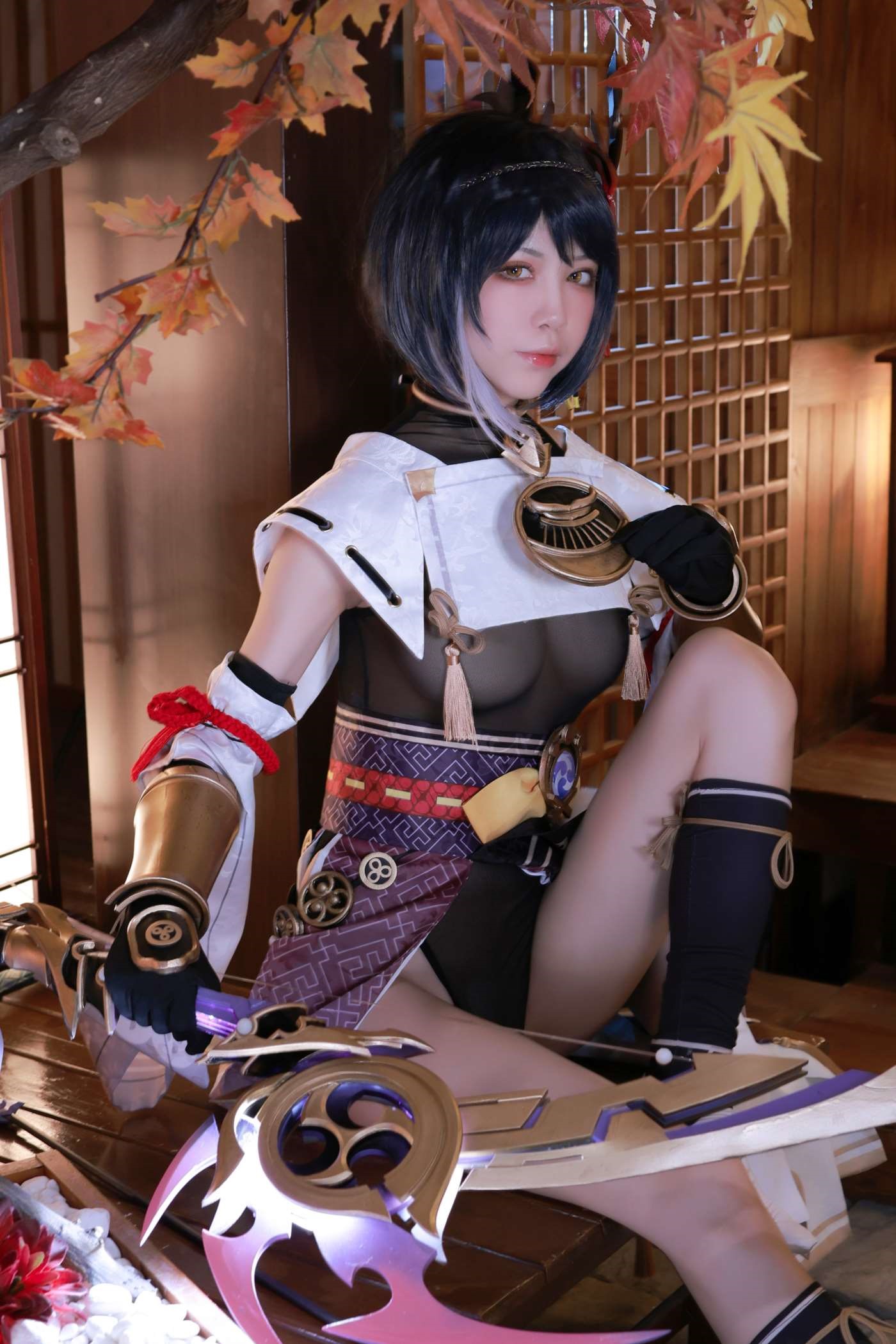 水淼aqua NO.121 Fantia 2021年11月-2022年10月套图合集(25套) [2022-03-25] ⚡️九条裟羅?①[40P]插图