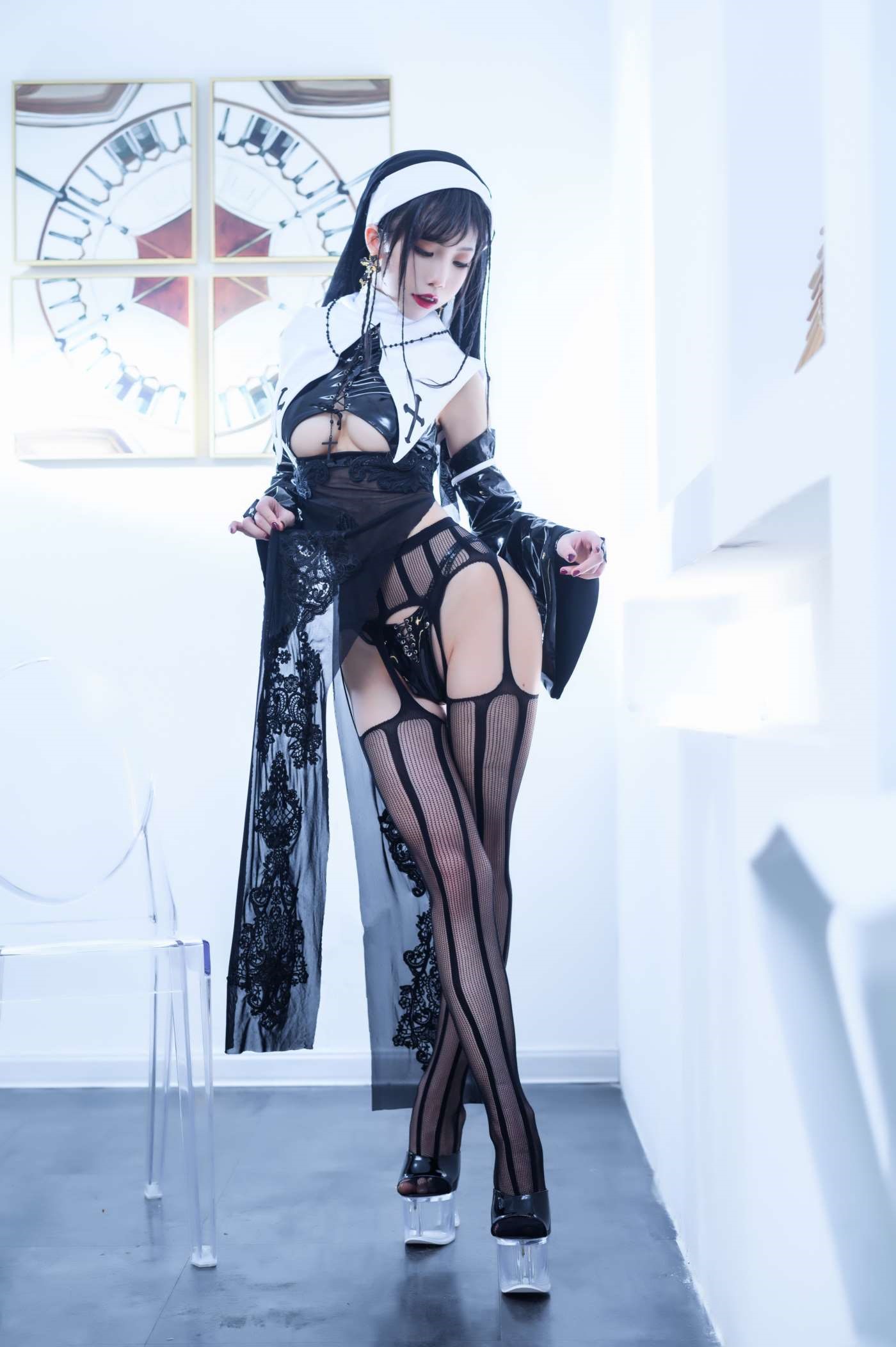 水淼aqua NO.050 修女[41P]插图4