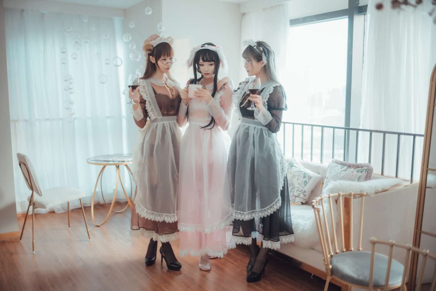 爱老师_PhD  x奶文x铁板烧鬼舞 透明女仆 [24P]插图5