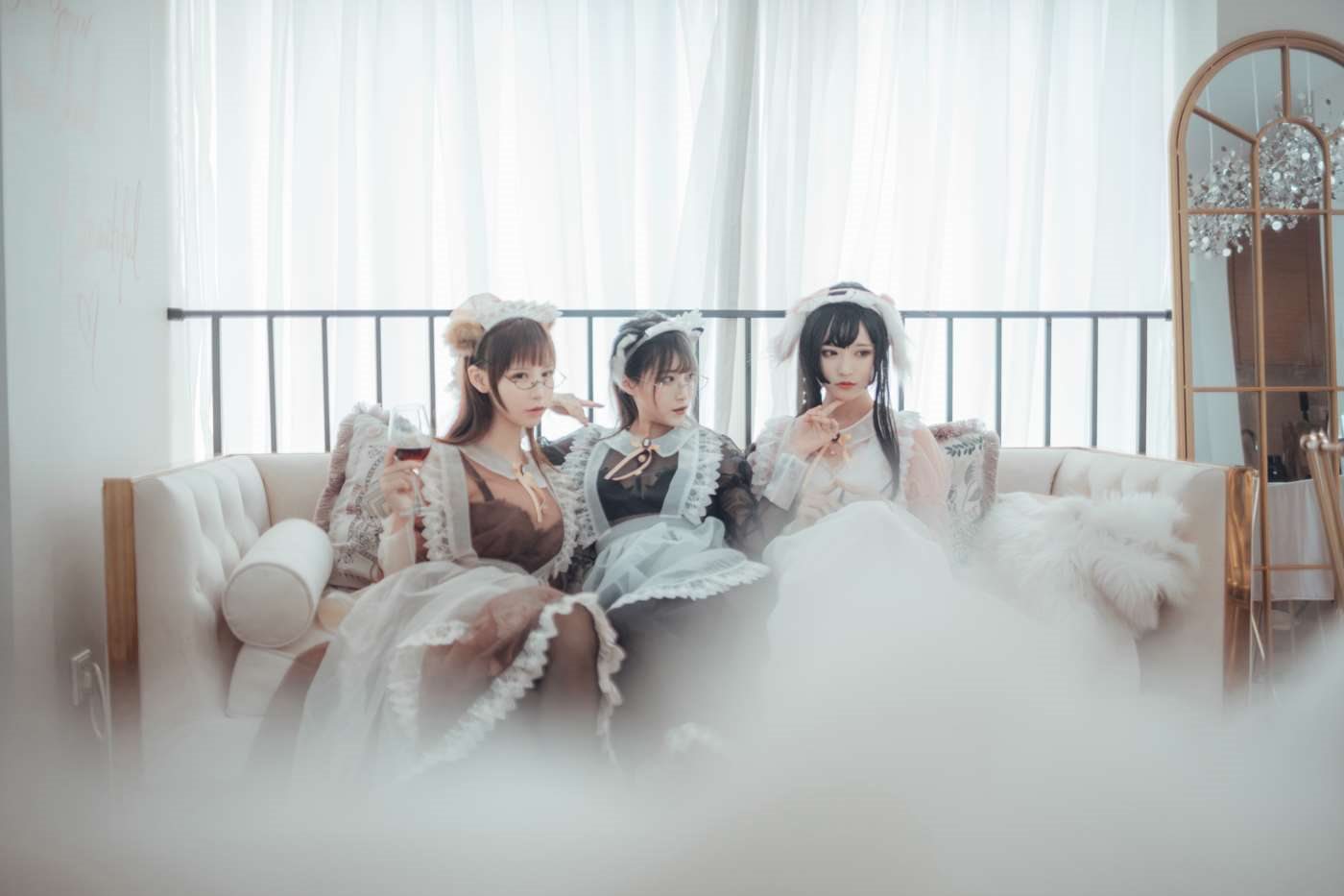 爱老师_PhD  x奶文x铁板烧鬼舞 透明女仆 [24P]插图7