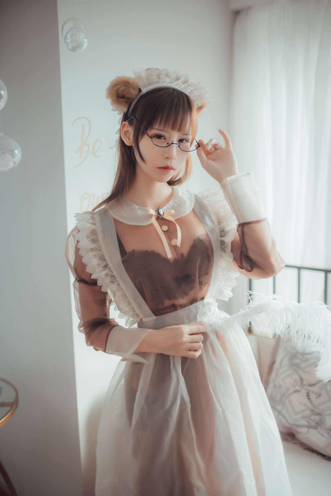 爱老师_PhD  x奶文x铁板烧鬼舞 透明女仆 [24P]插图2