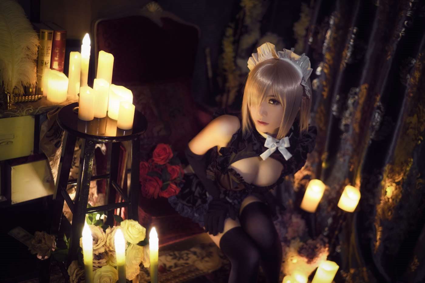 爱老师_PhD  玛修YD女仆 [12P]插图9