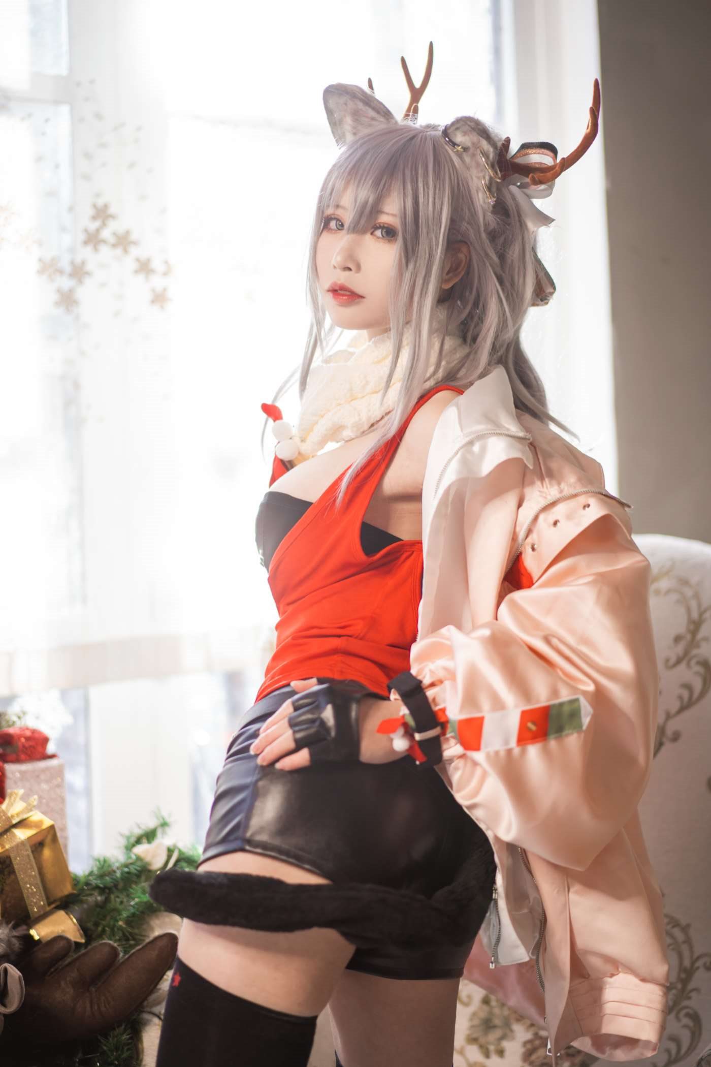 爱老师_PhD  明日方舟 黑 厚礼圣诞 [26P]插图7