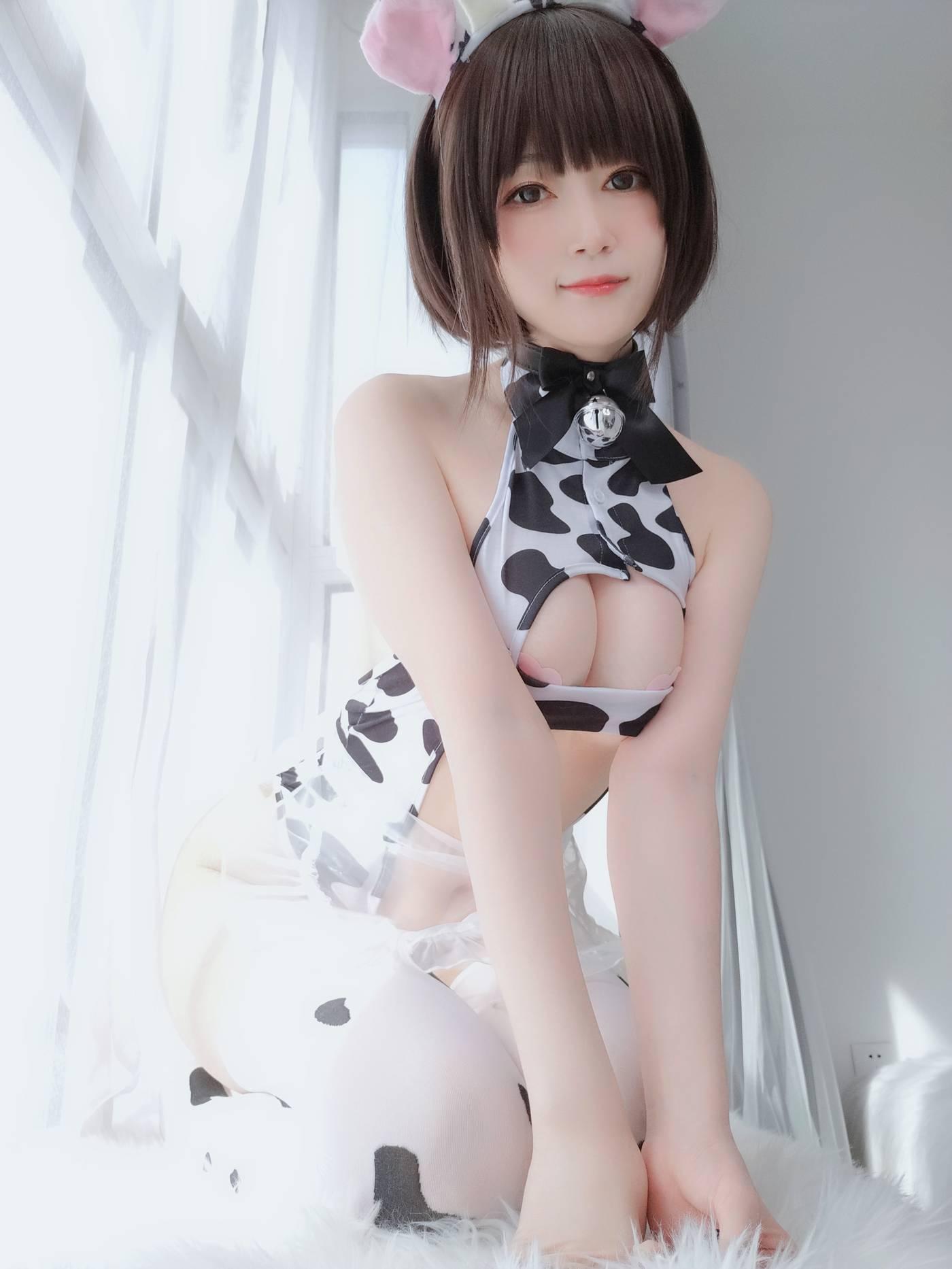 白银81 – 自撮り Vol.46 可爱奶牛 [100P]插图3