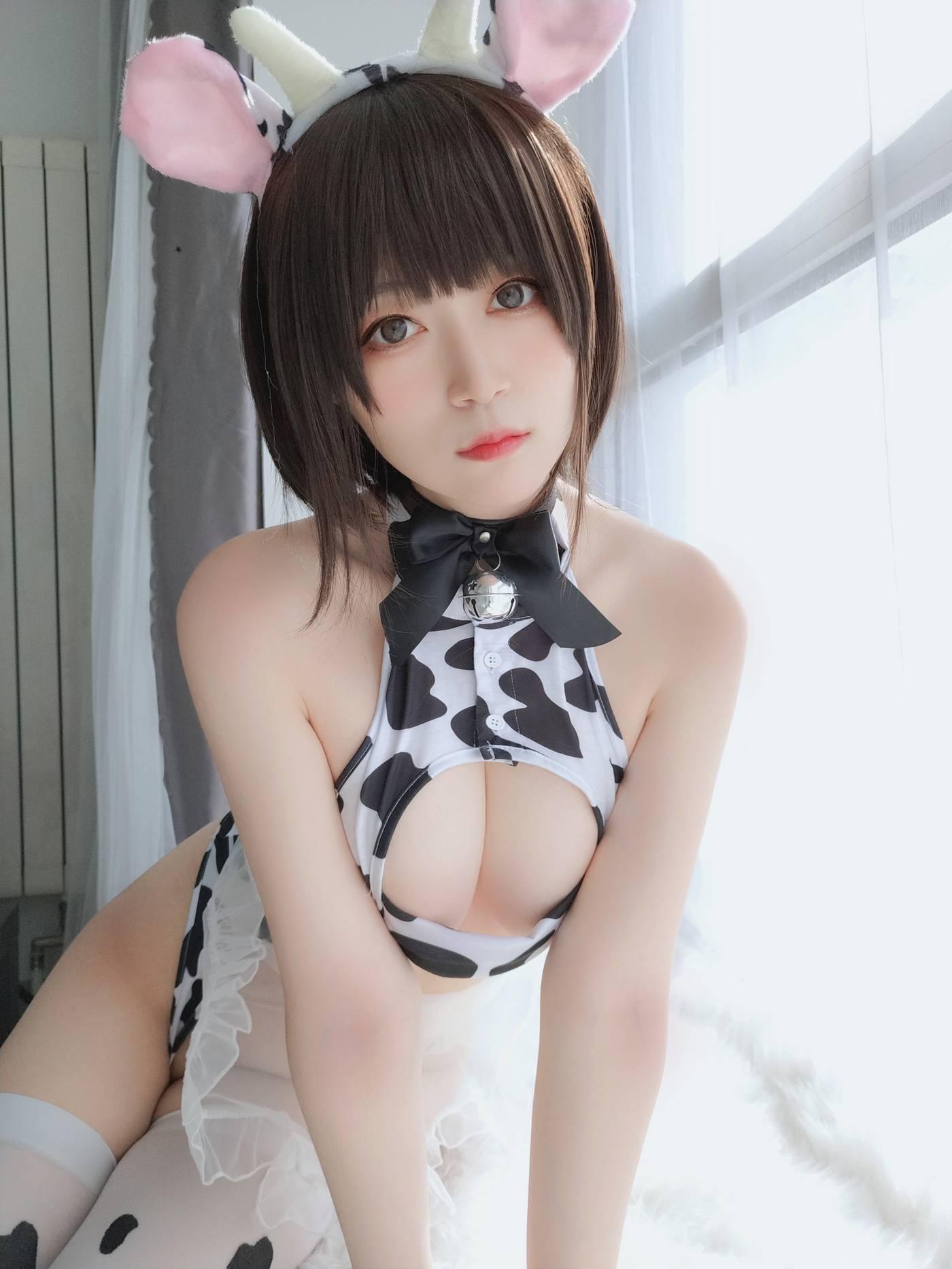 白银81 – 自撮り Vol.46 可爱奶牛 [100P]插图8