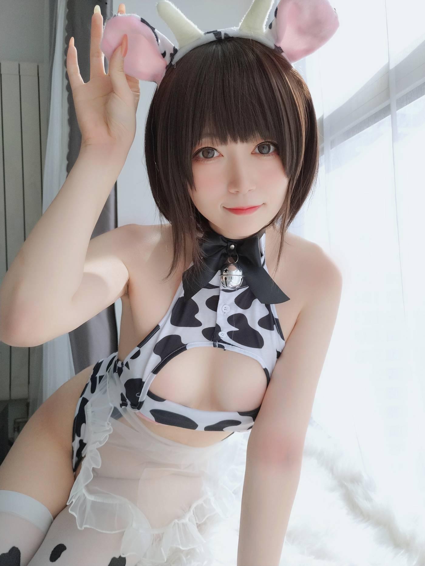 白银81 – 自撮り Vol.46 可爱奶牛 [100P]插图9