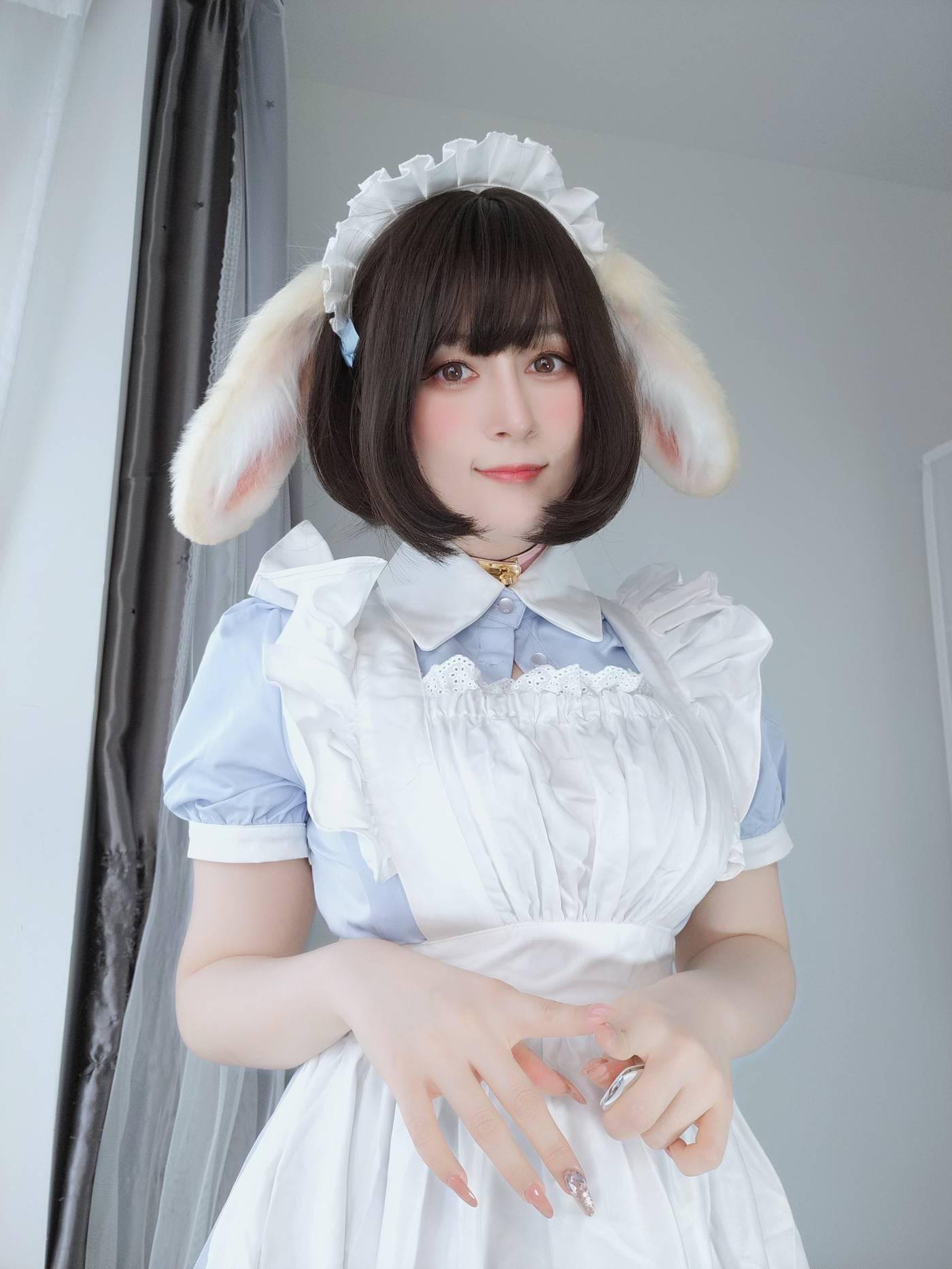 白银81 – NO.80 2022年02月会员合集 (全16期) -2022-02-23 巨乳兔的女仆[16P]插图2