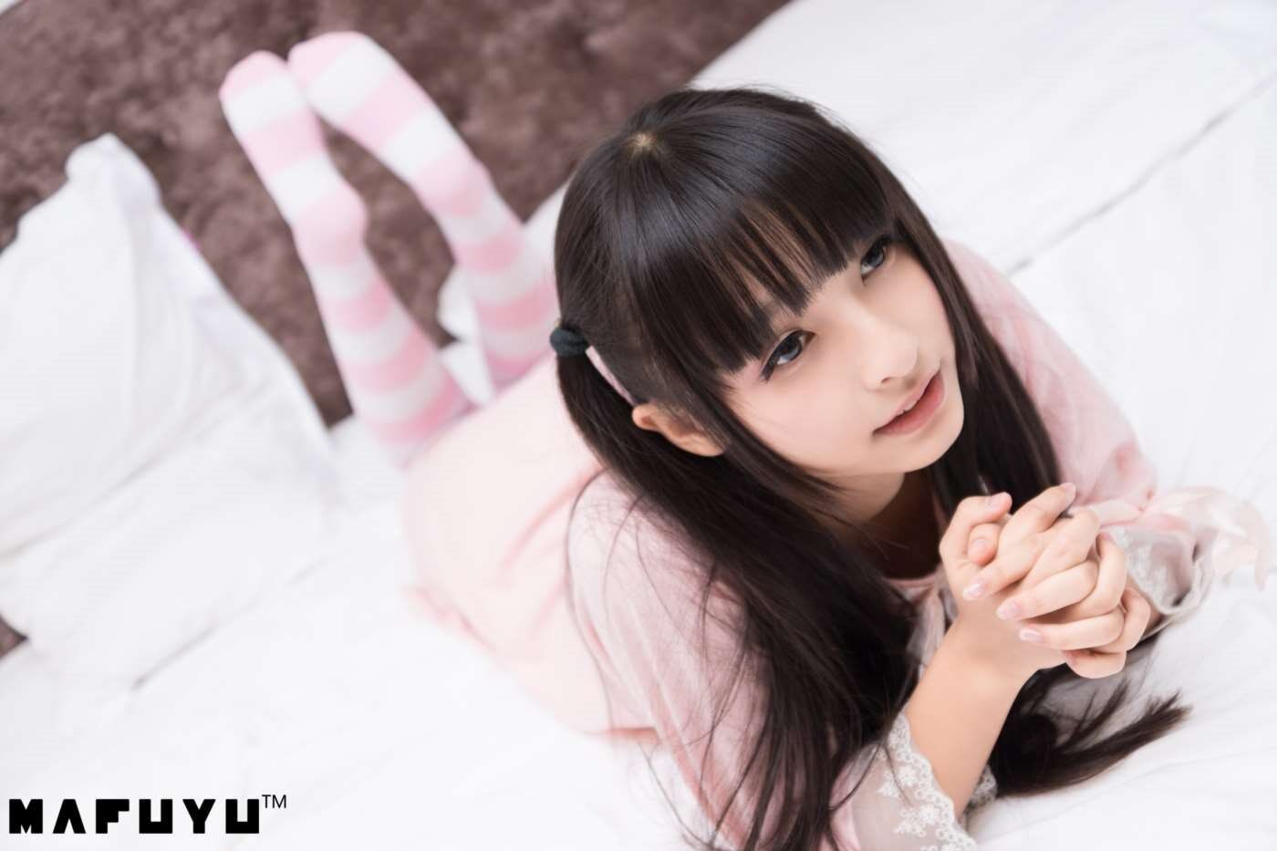 神楽坂真冬  粉白条纹系列 [106P]插图6