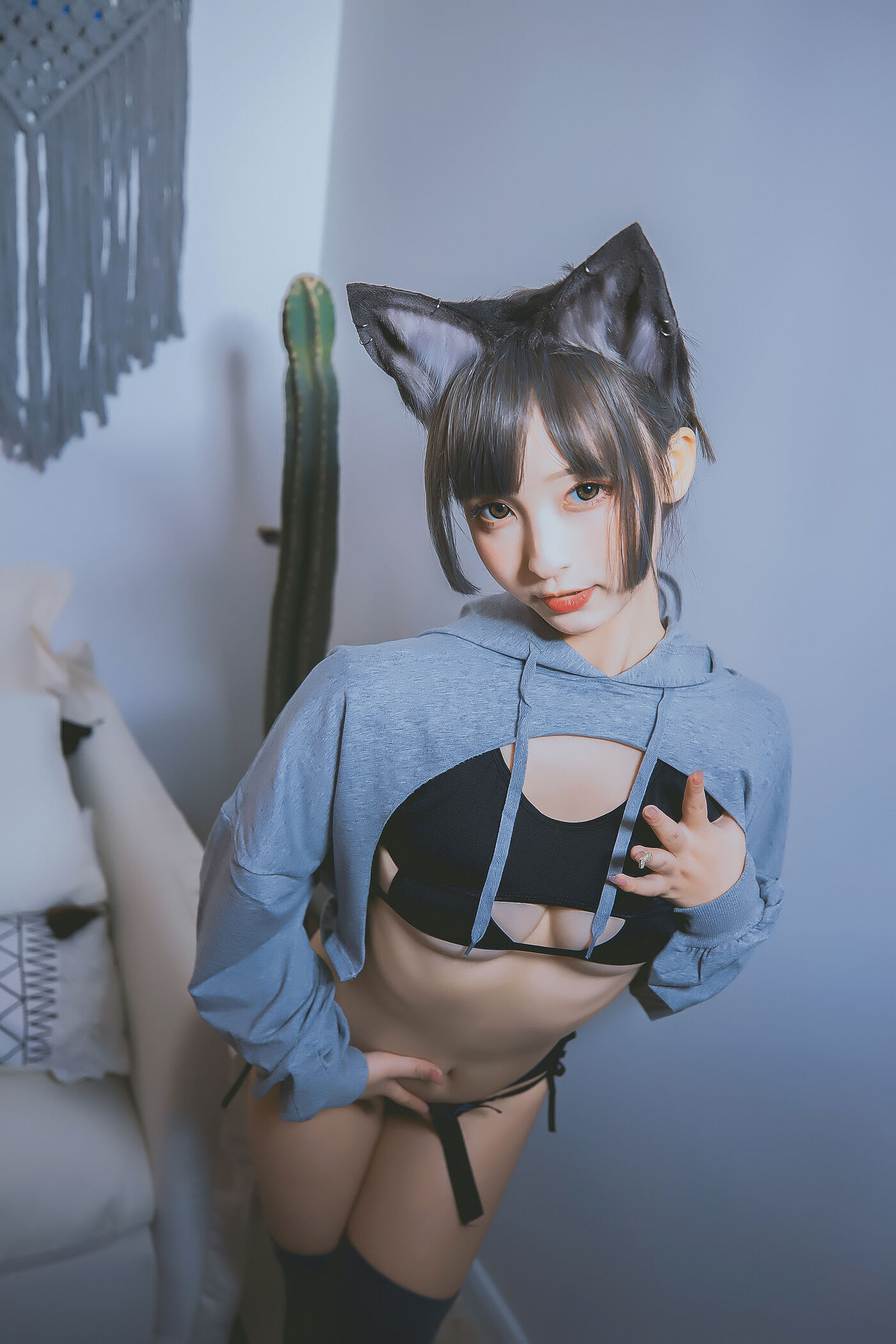神楽坂真冬  危険な耳 狼妹&兔娘 [150P]插图7
