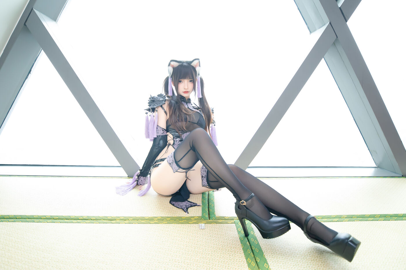 神楽坂真冬  旗袍猫女 [75P]插图9