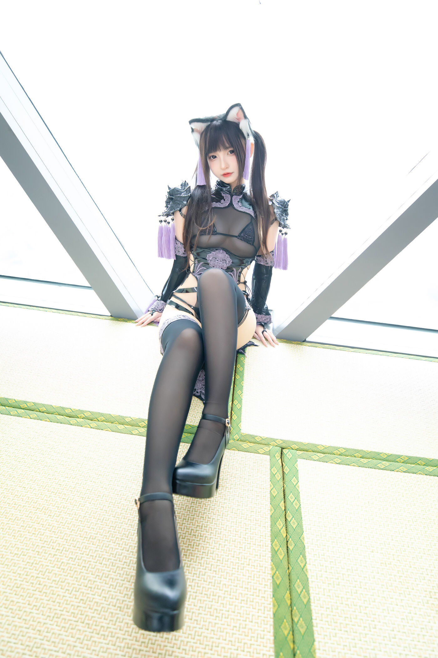 神楽坂真冬  旗袍猫女 [75P]插图9