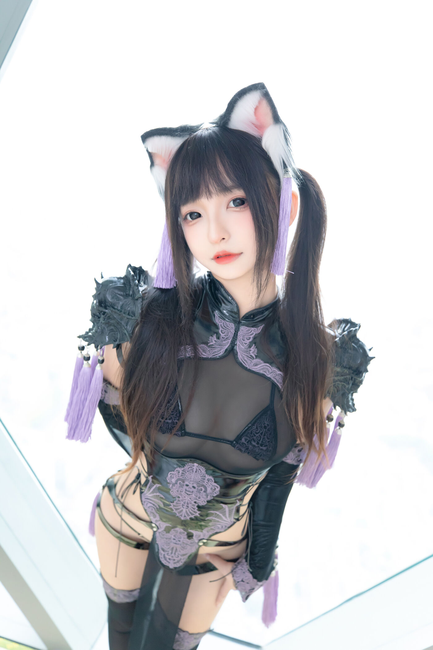 神楽坂真冬  旗袍猫女 [75P]插图1