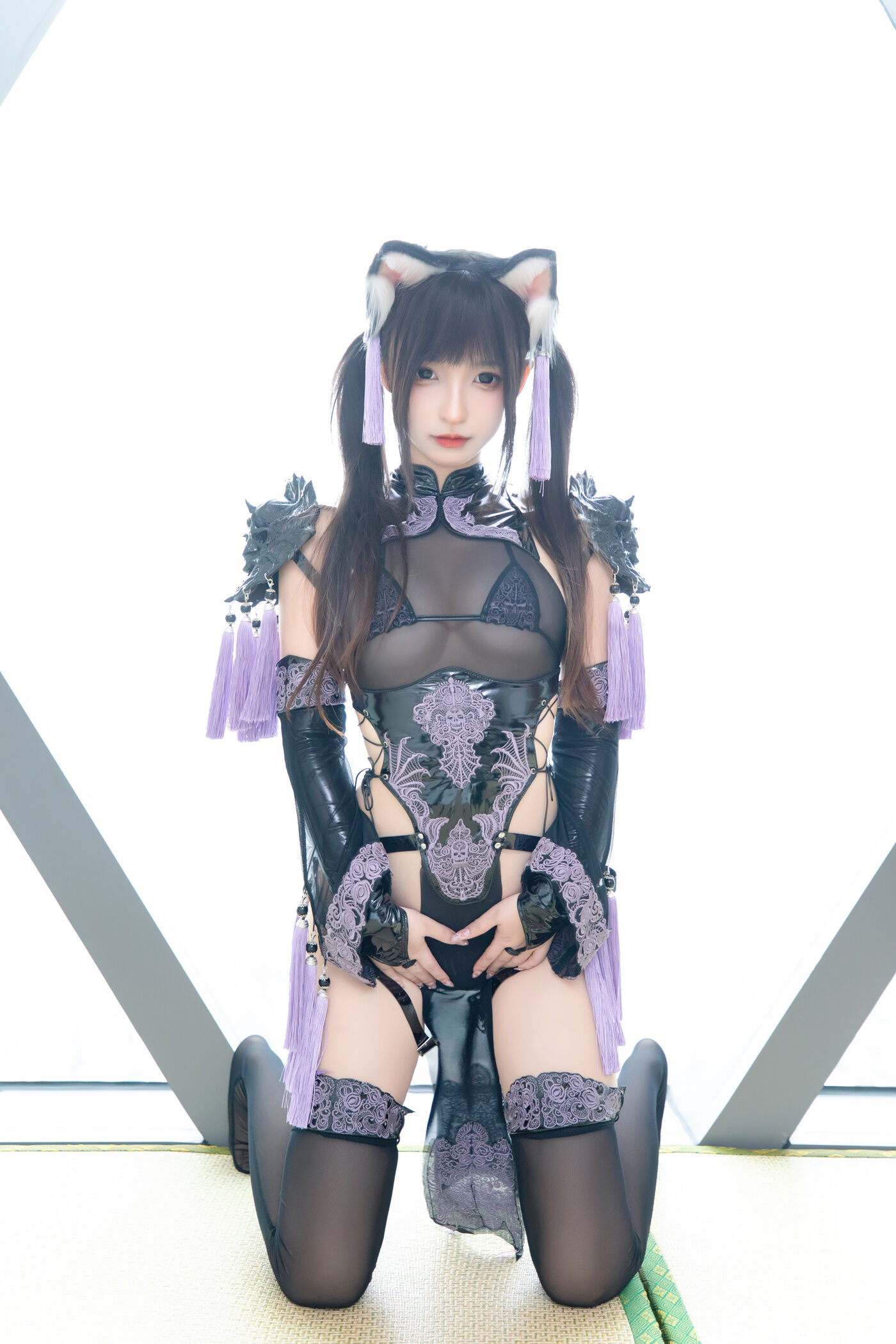 神楽坂真冬  旗袍猫女 [75P]插图5