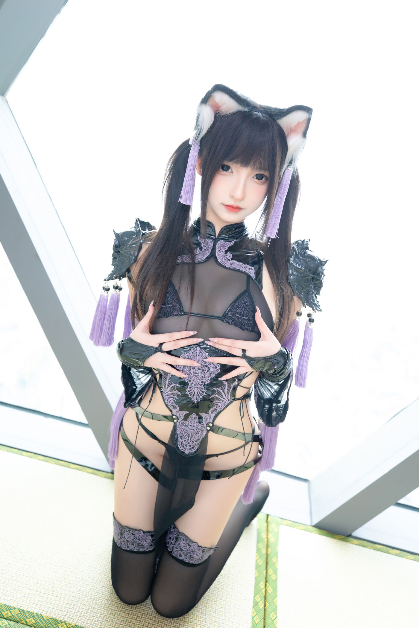 神楽坂真冬  旗袍猫女 [75P]插图7