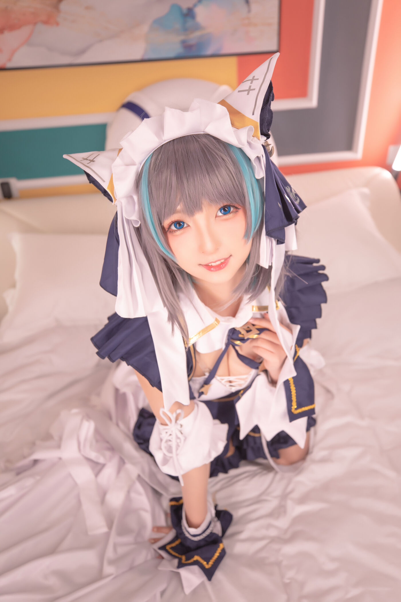 神楽坂真冬  柴郡cos《纯色庭院》 [150P]插图