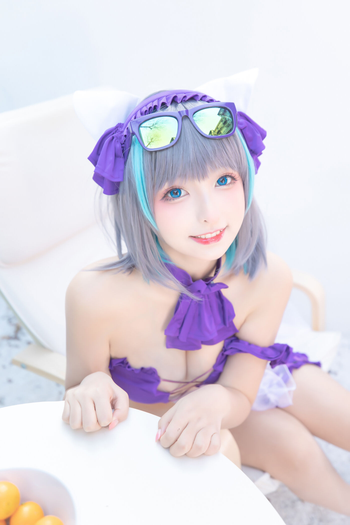 神楽坂真冬  柴郡cos《纯色庭院》 [150P]插图1