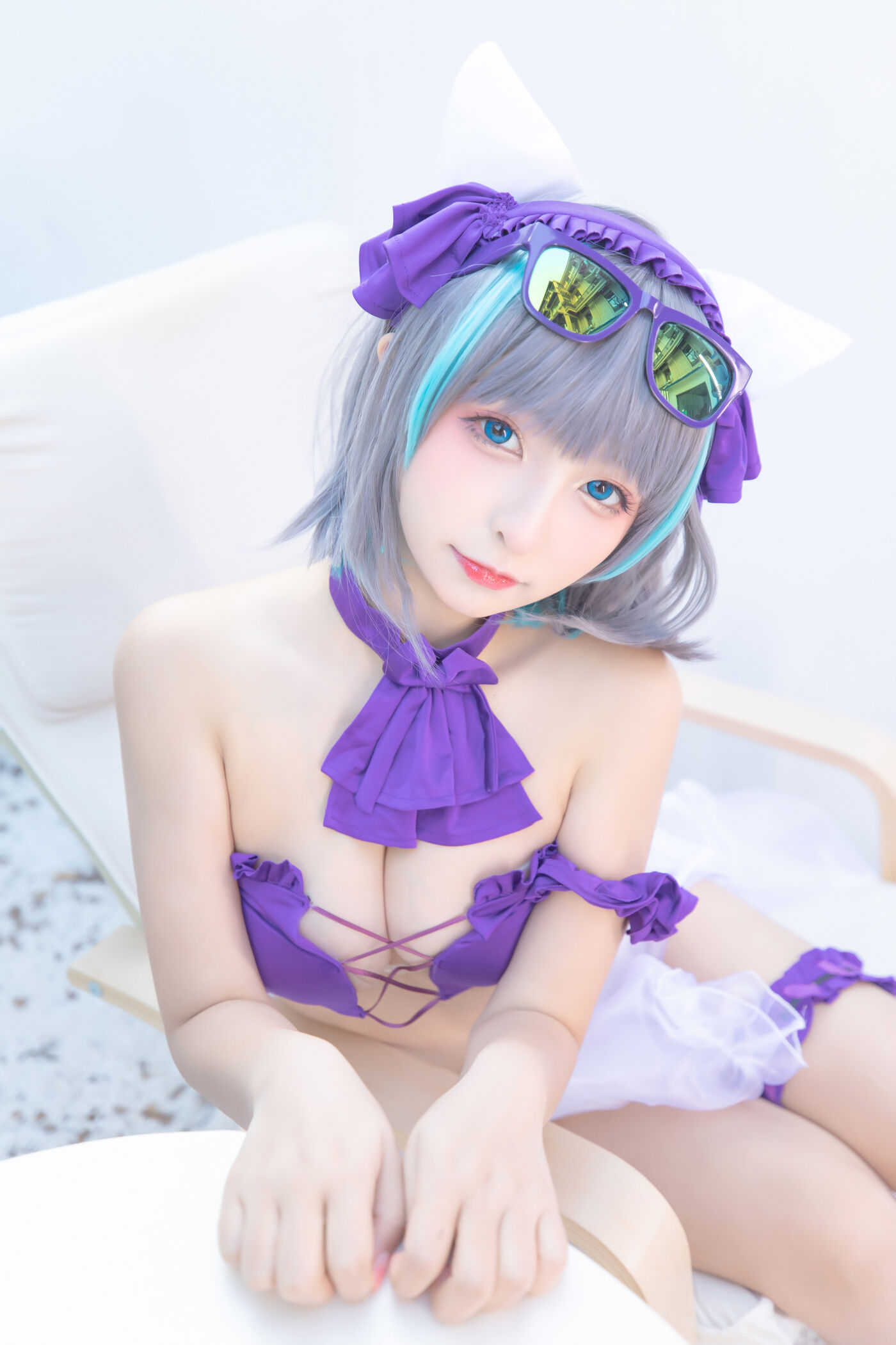 神楽坂真冬  柴郡cos《纯色庭院》 [150P]插图2