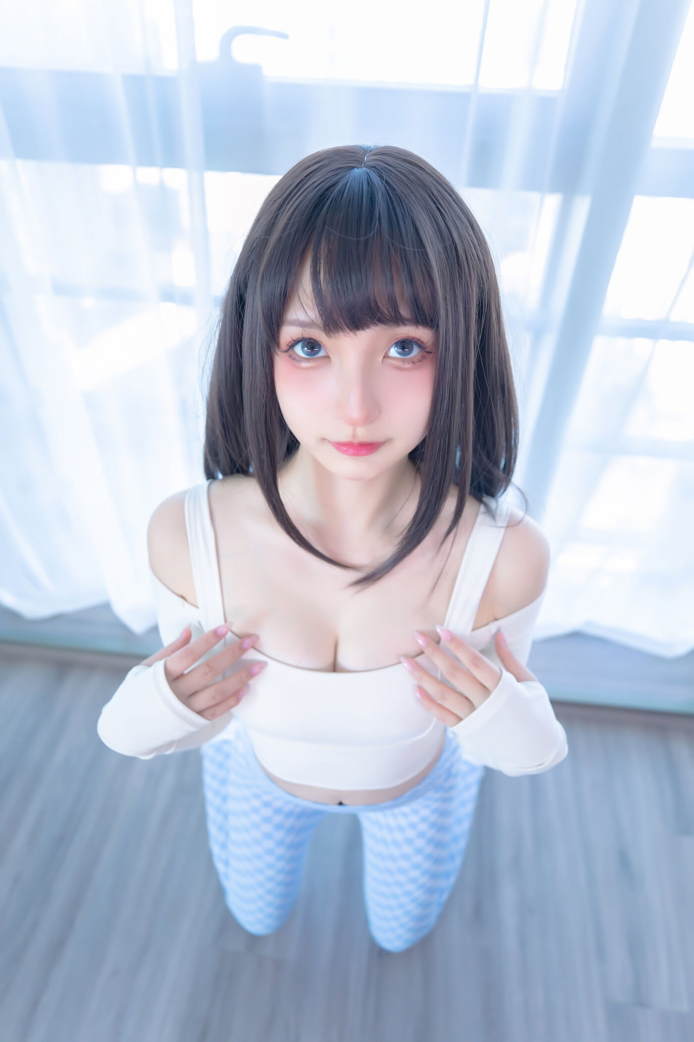 神楽坂真冬  蓝白格 [75P]插图6
