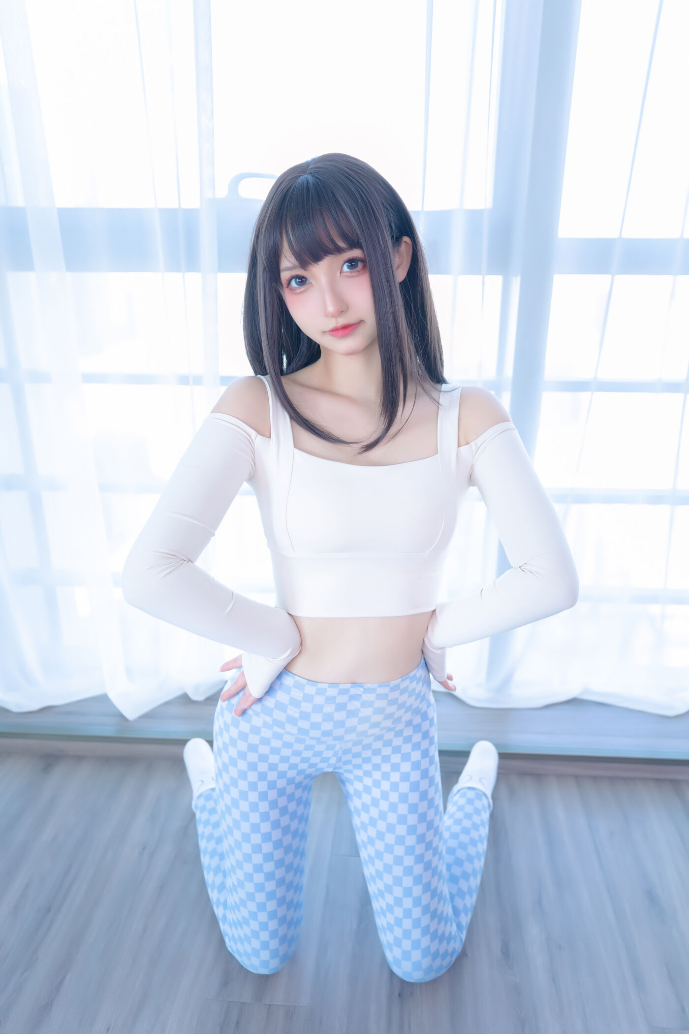 神楽坂真冬  蓝白格 [75P]插图