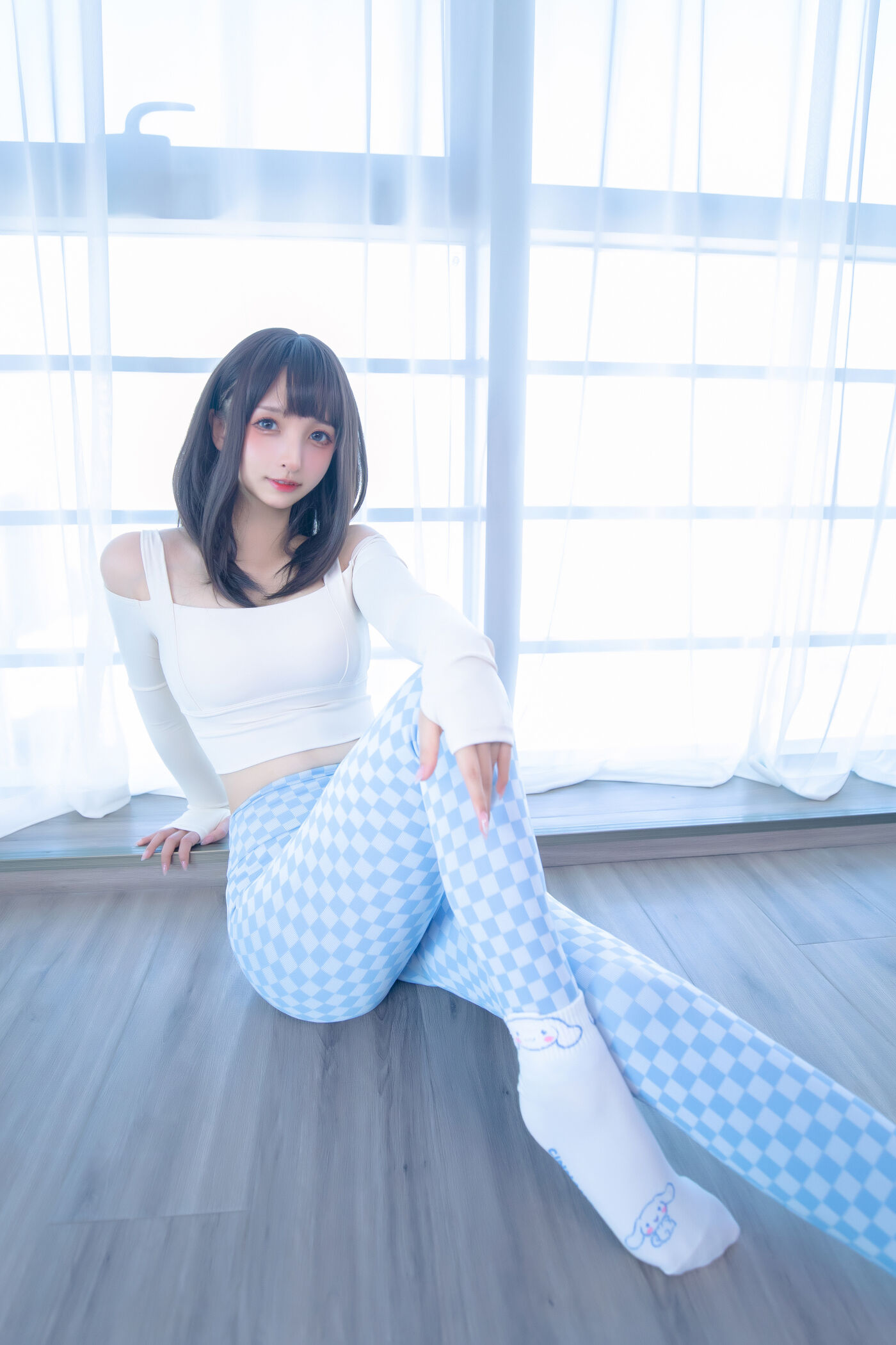 神楽坂真冬  蓝白格 [75P]插图7