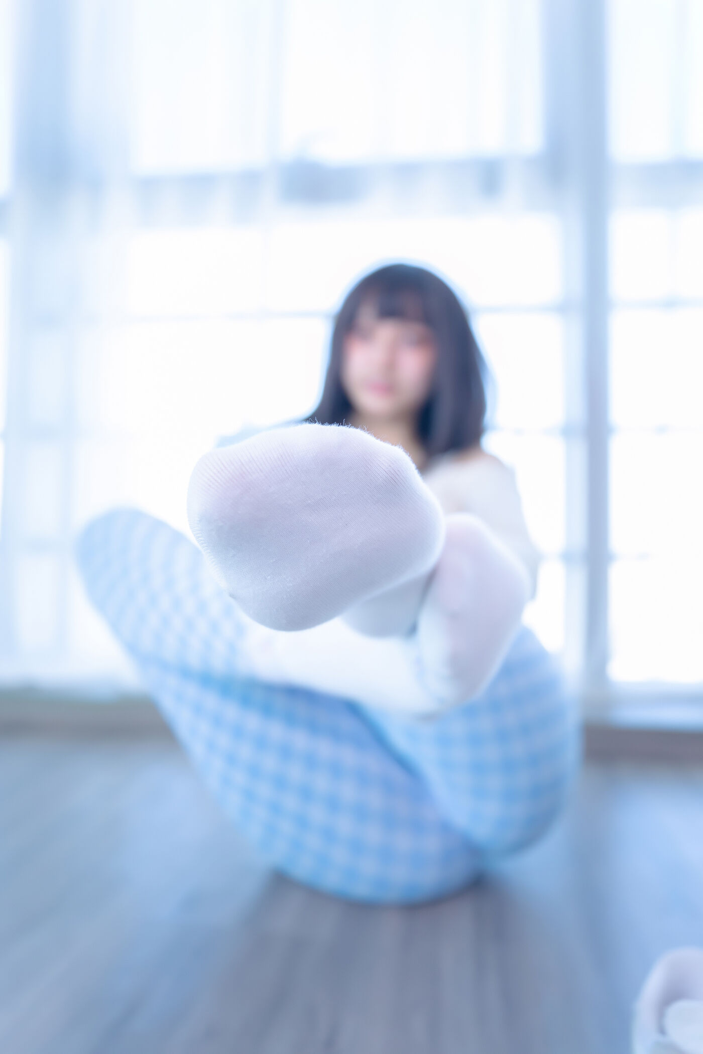 神楽坂真冬  蓝白格 [75P]插图6