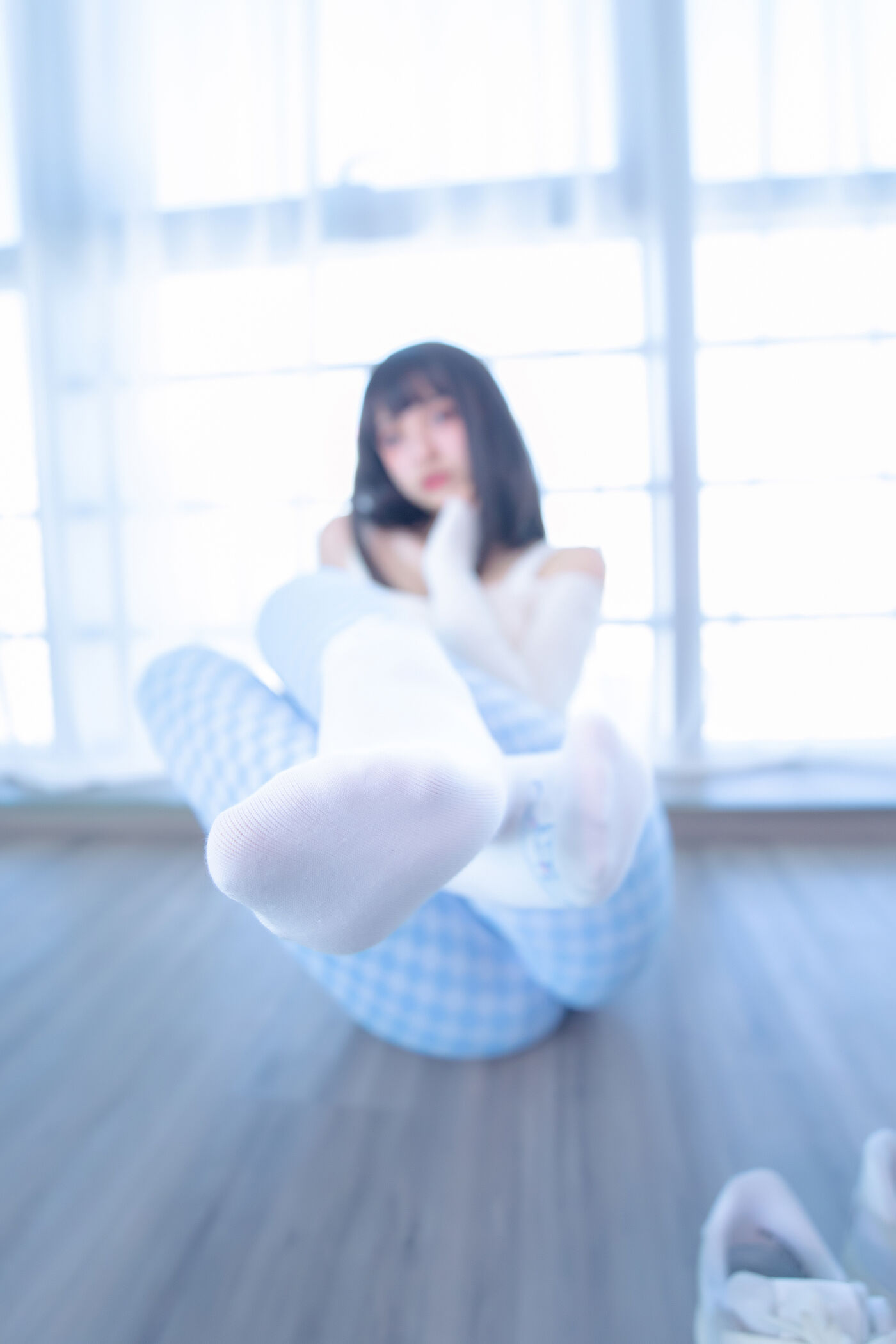 神楽坂真冬  蓝白格 [75P]插图8