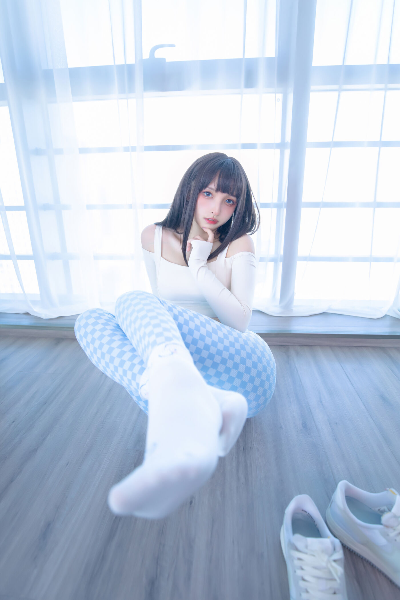神楽坂真冬  蓝白格 [75P]插图