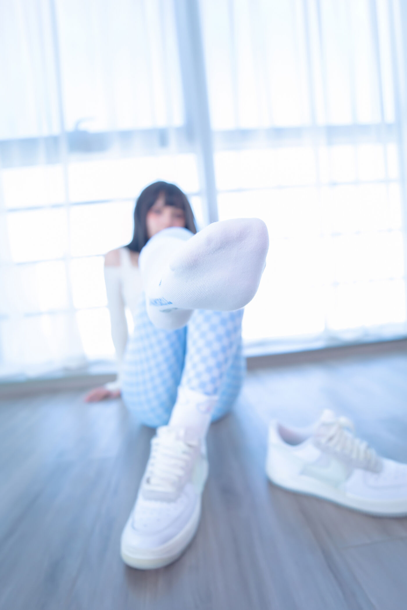 神楽坂真冬  蓝白格 [75P]插图4