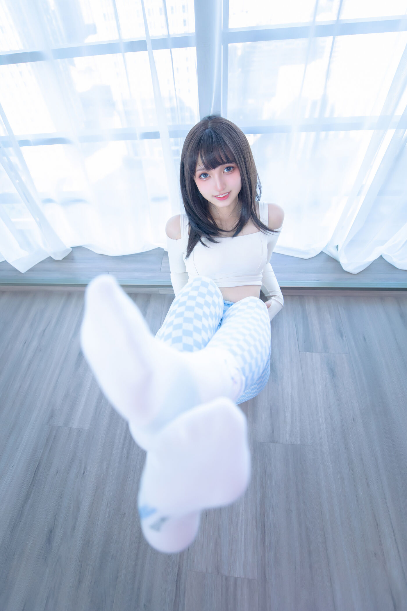 神楽坂真冬  蓝白格 [75P]插图7