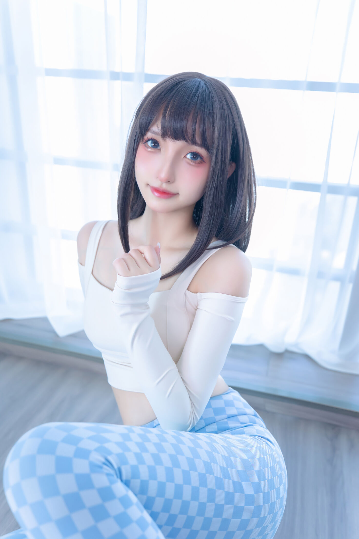 神楽坂真冬  蓝白格 [75P]插图8