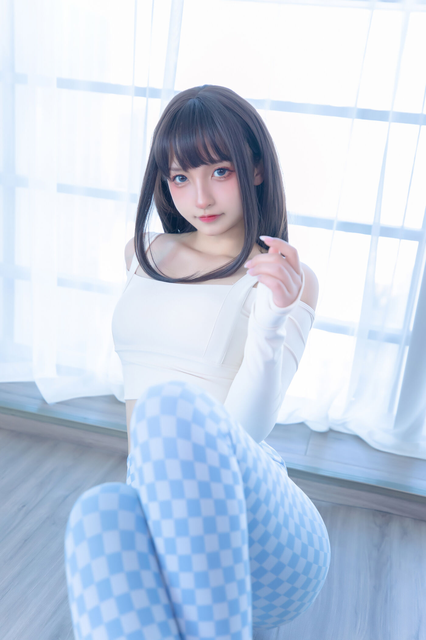 神楽坂真冬  蓝白格 [75P]插图