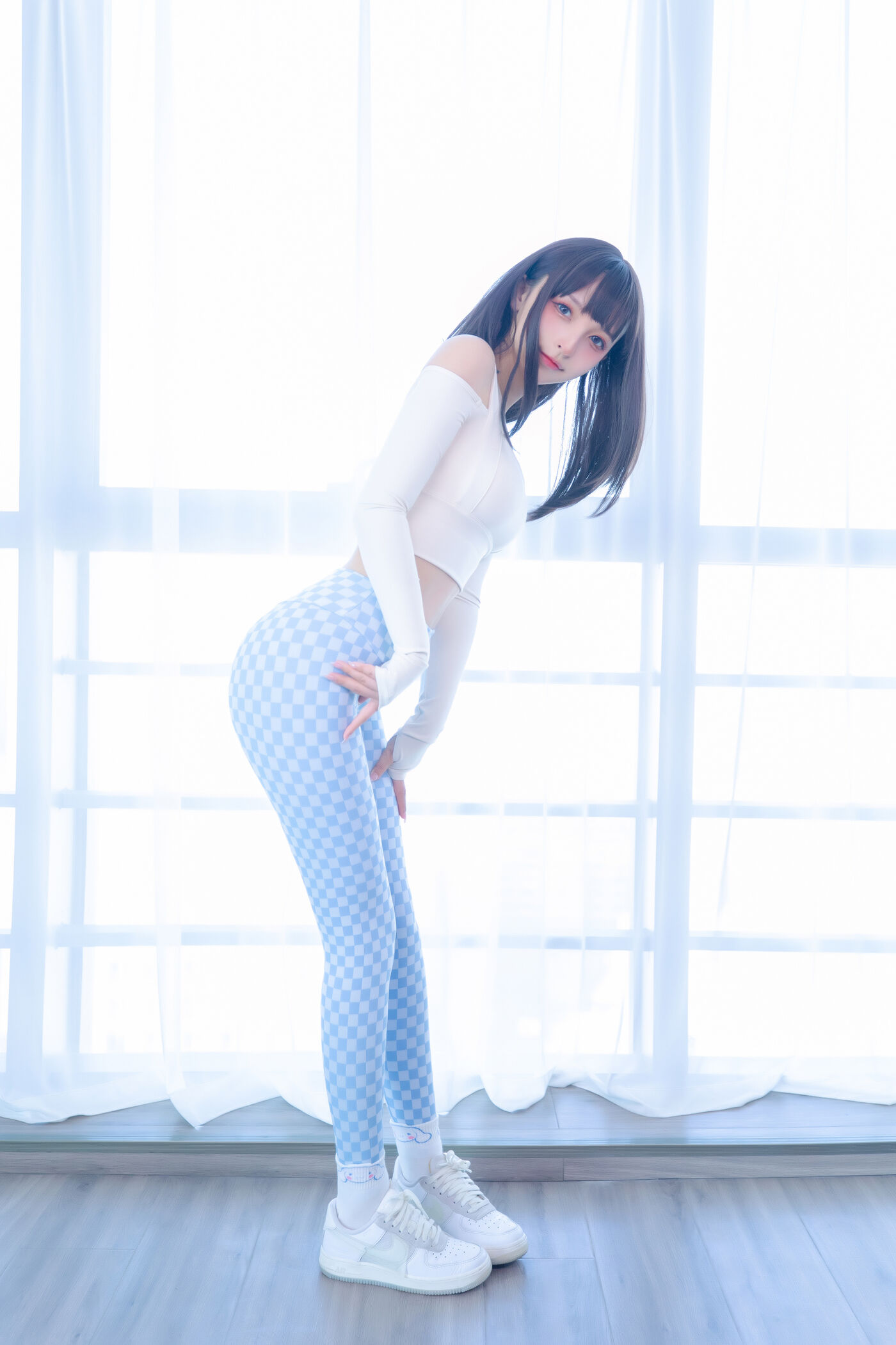 神楽坂真冬  蓝白格 [75P]插图8