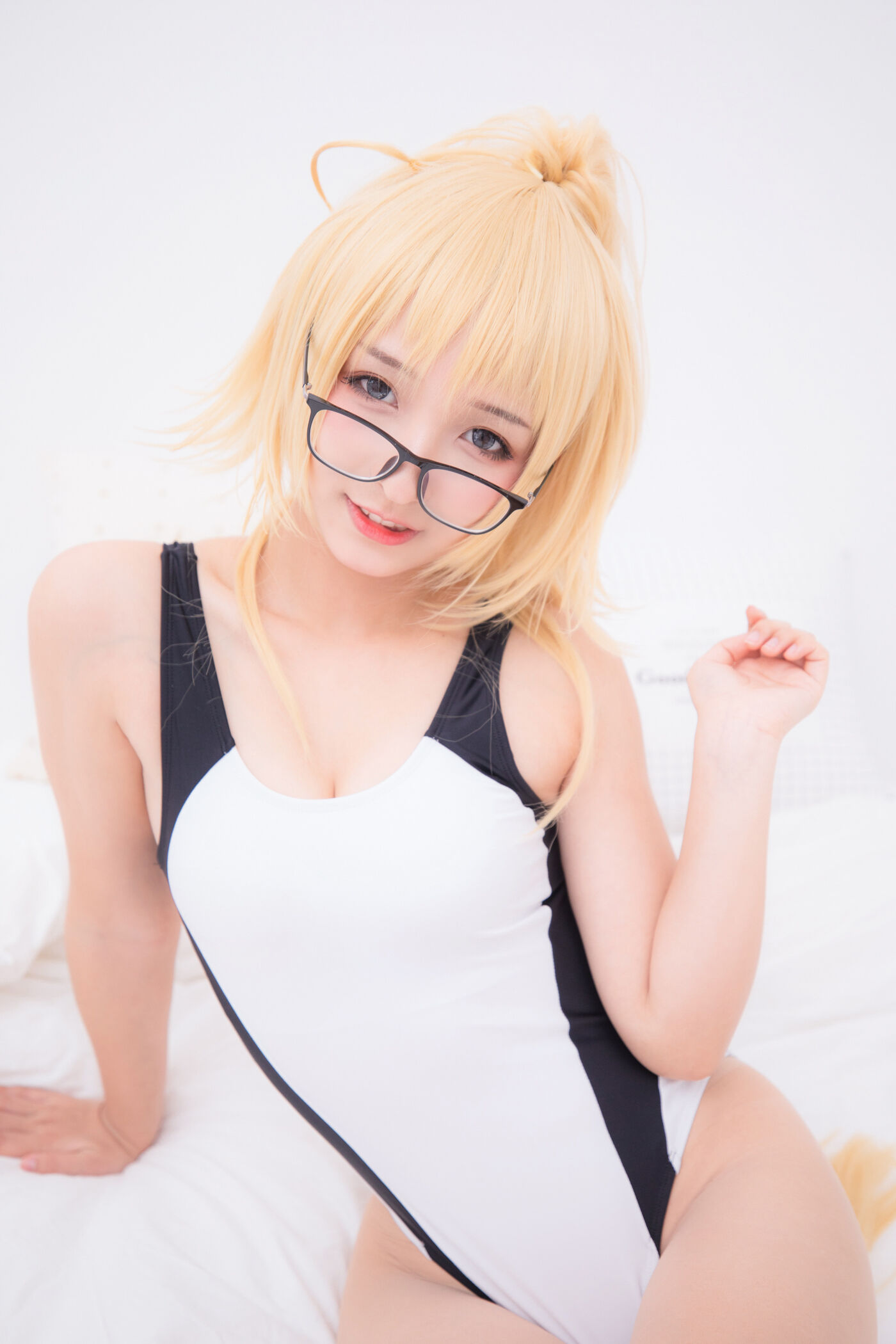 神楽坂真冬  之贞德泳装 [150P]插图7