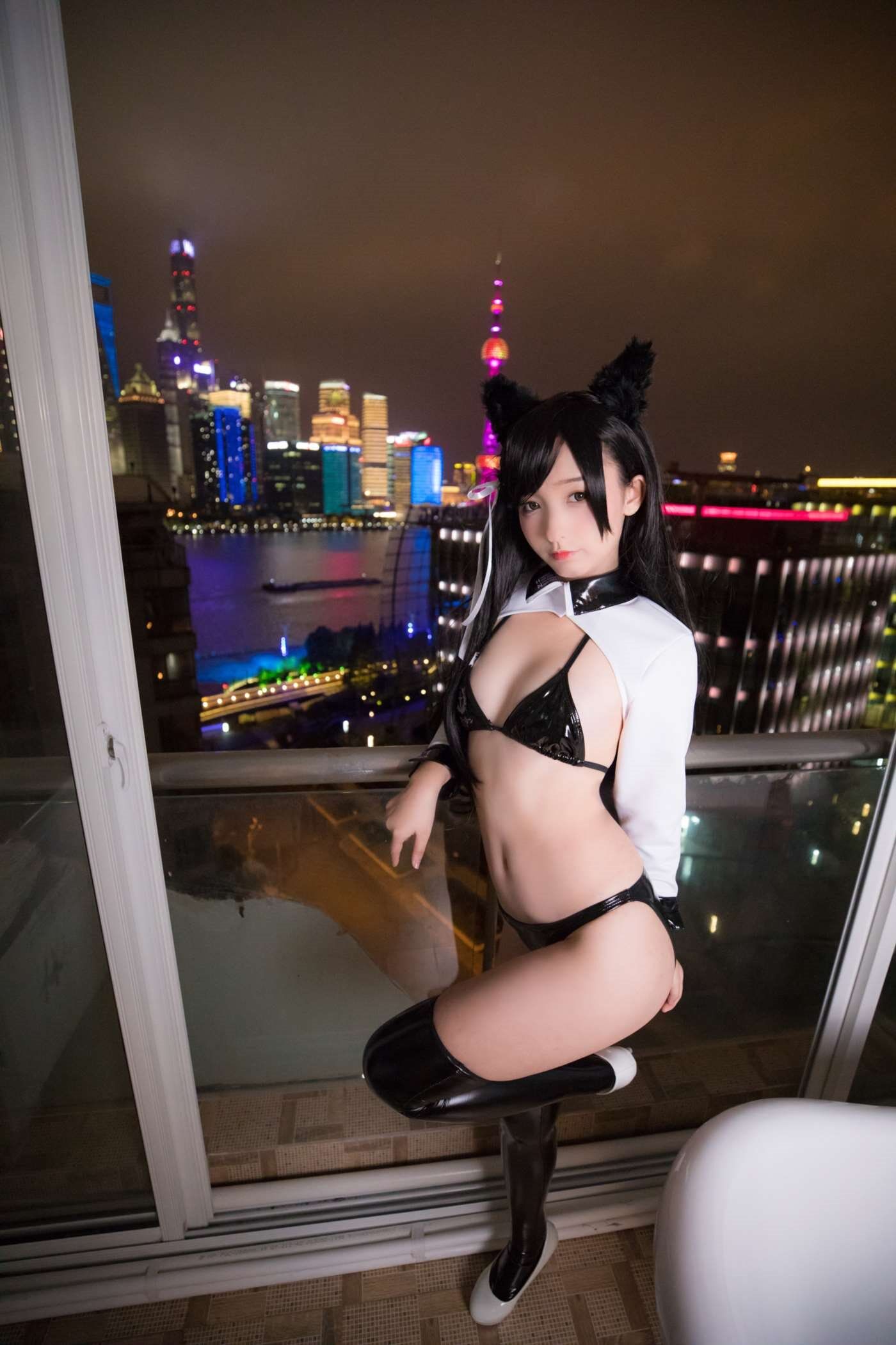 神楽坂真冬  ATAGO-LATEX VER (胶袜) [150P]插图5
