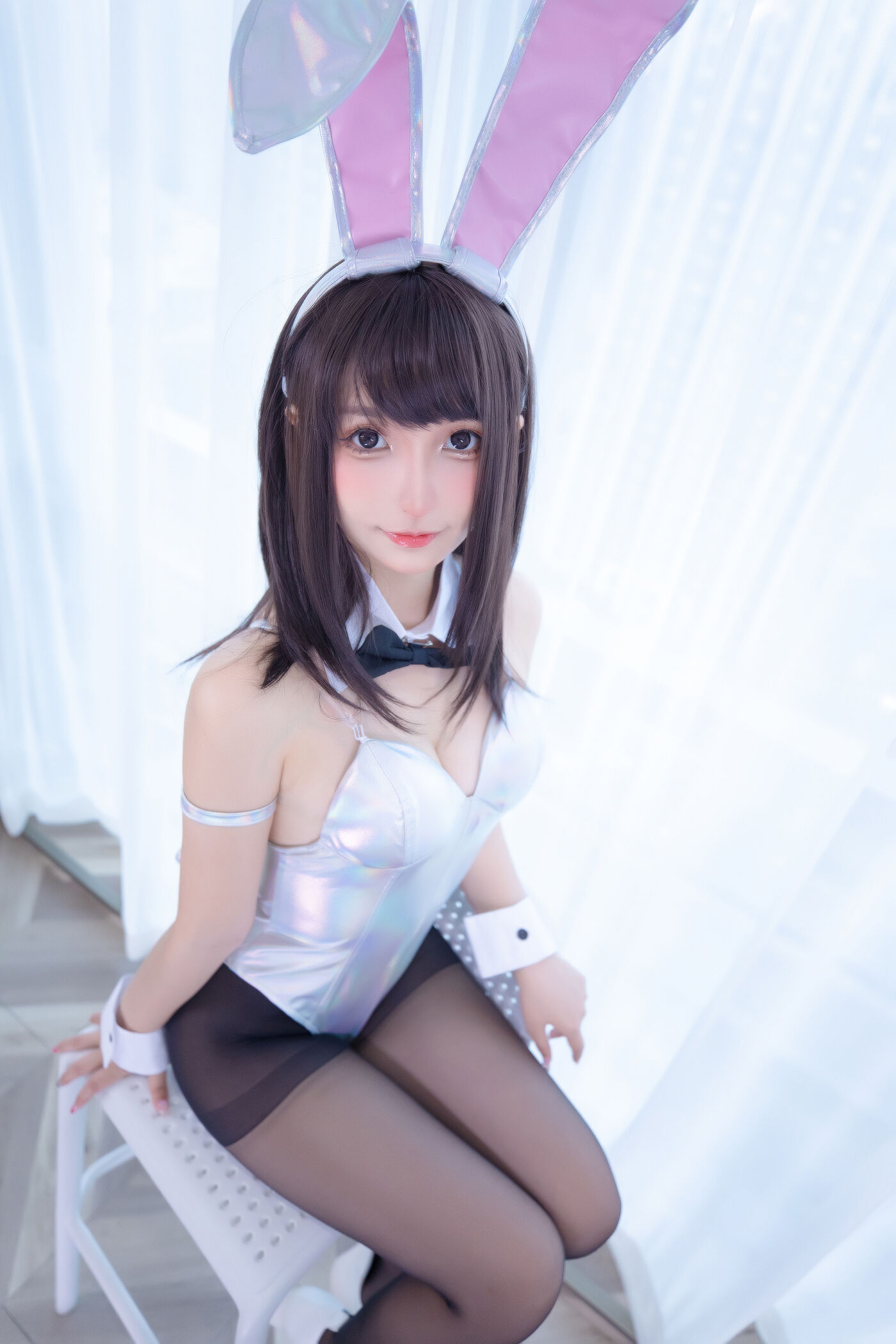 神楽坂真冬  兔女郎与钢管《バニーバブル》 [150P]插图4