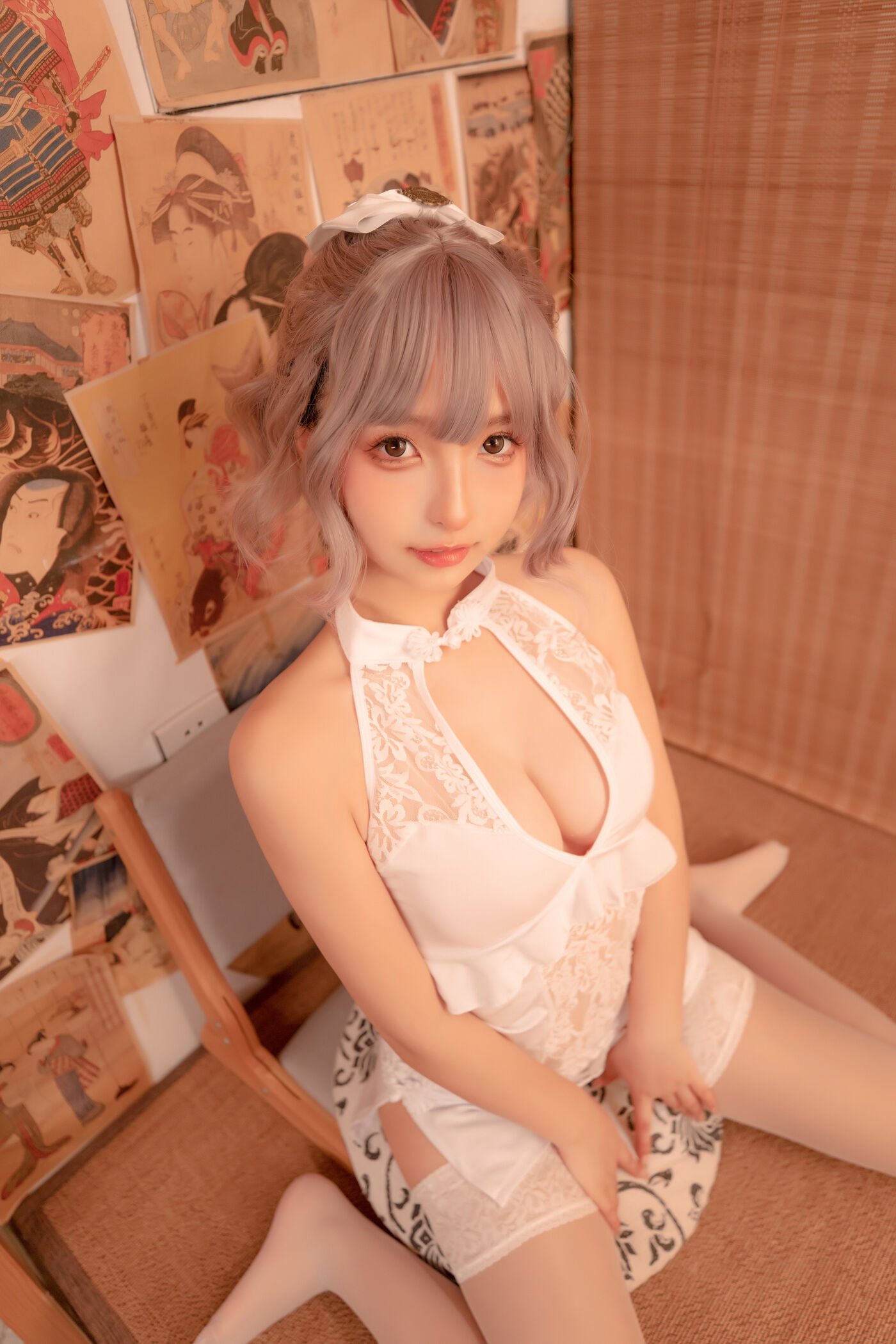 神楽坂真冬  白旗袍 [75P]插图