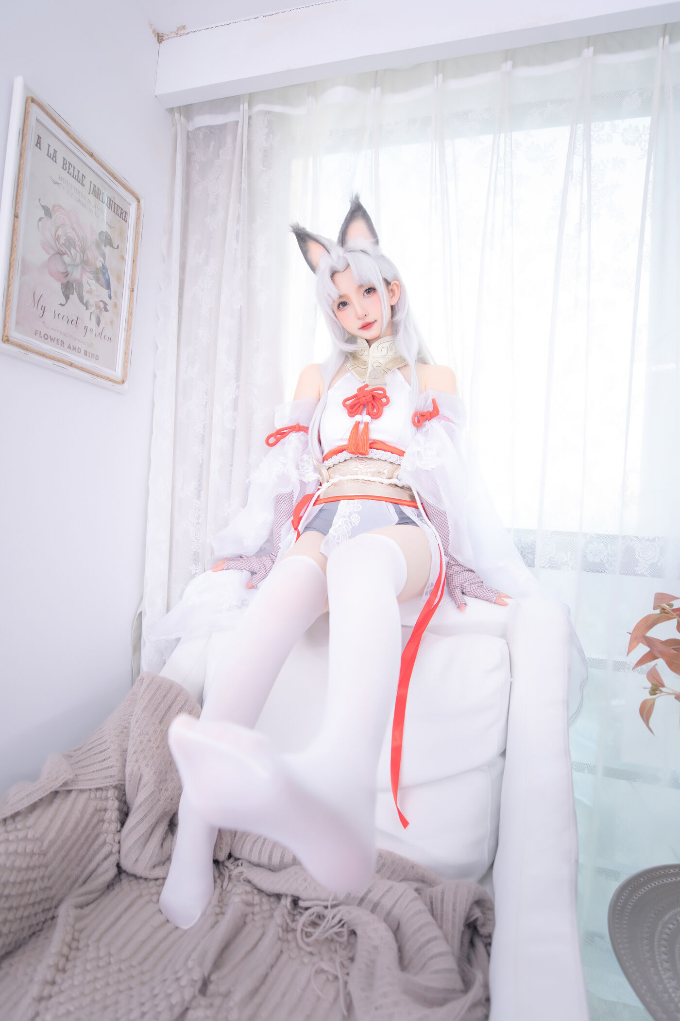 神楽坂真冬  白丝胡桃 [75P]插图4