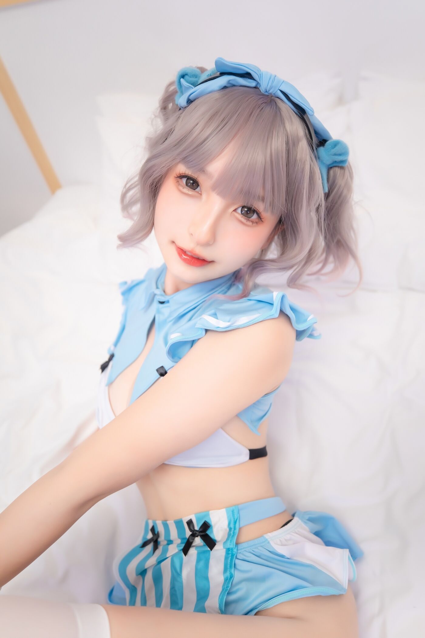 神楽坂真冬  蓝调女仆 [75P]插图1